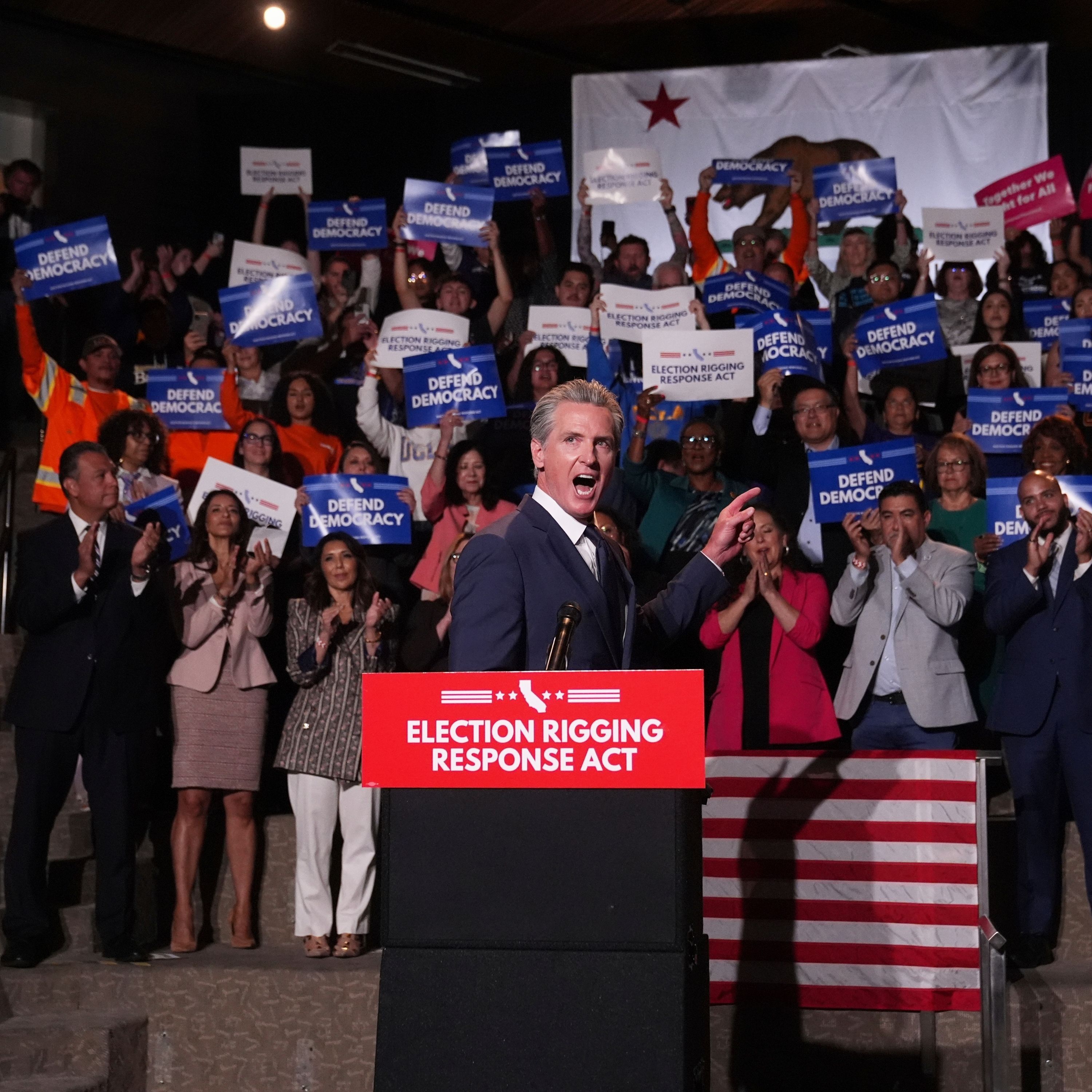 The Redistricting Game