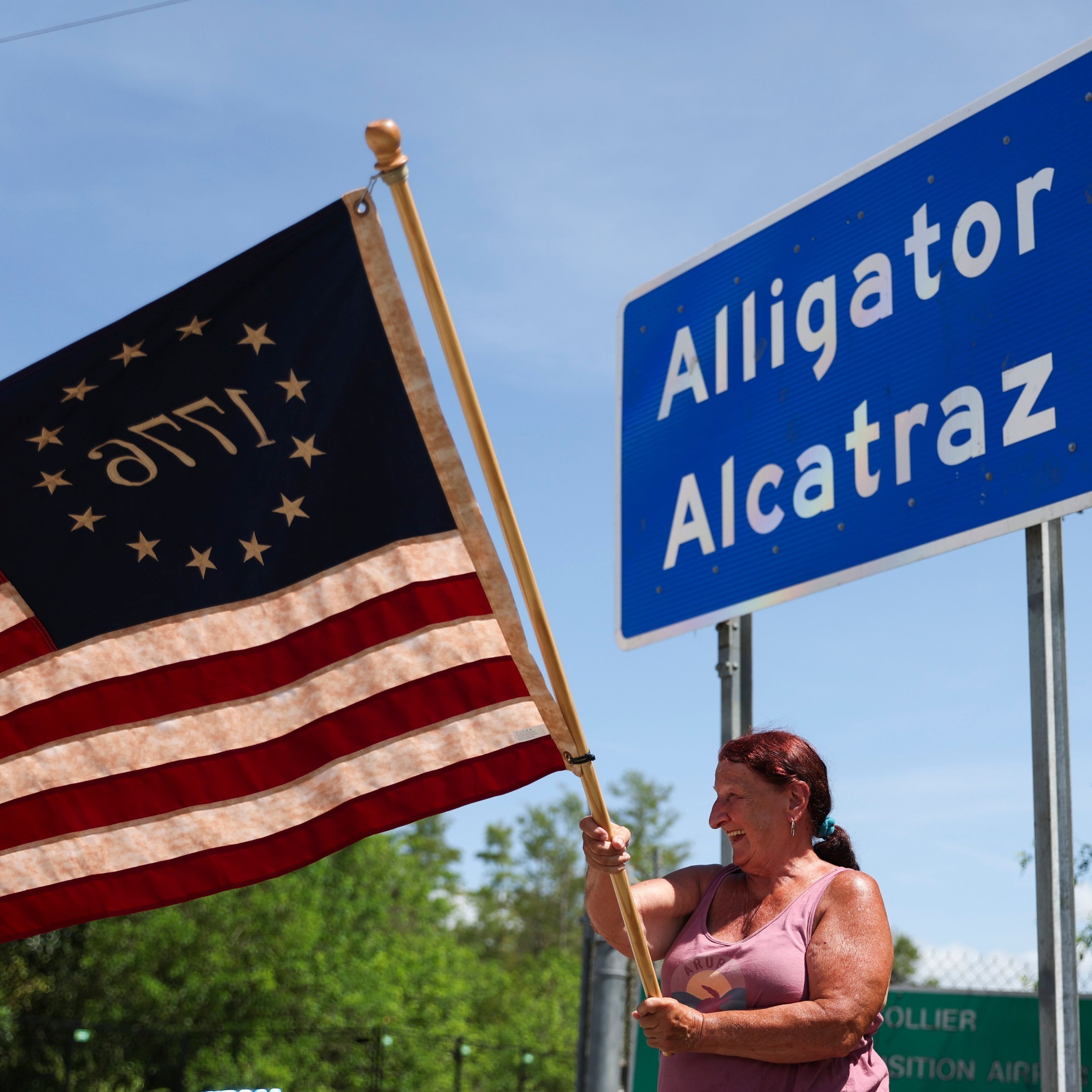 Inside 'Alligator Alcatraz' with Rep. Maxwell Frost