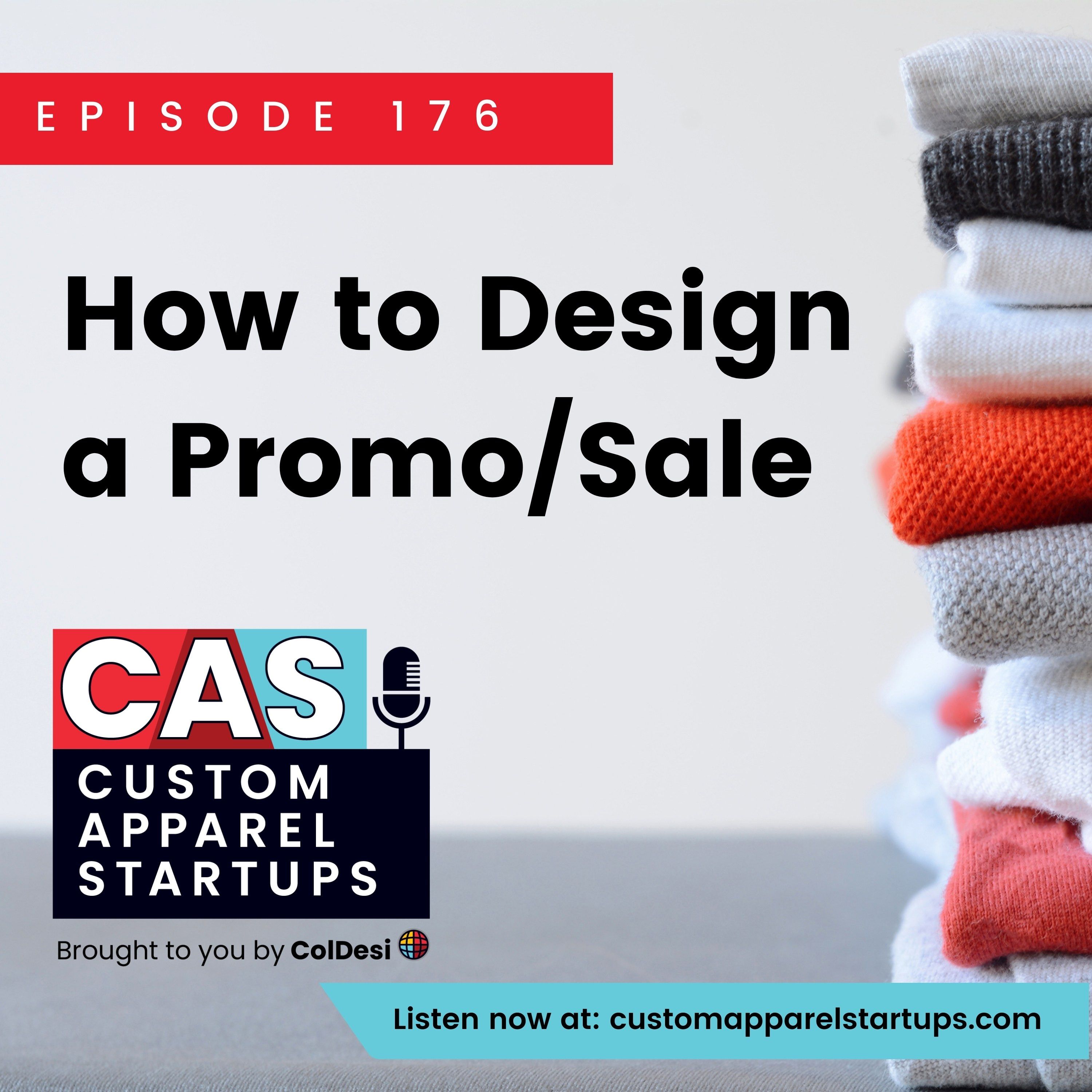 Episode 176 - How to Design a Promo/Sale