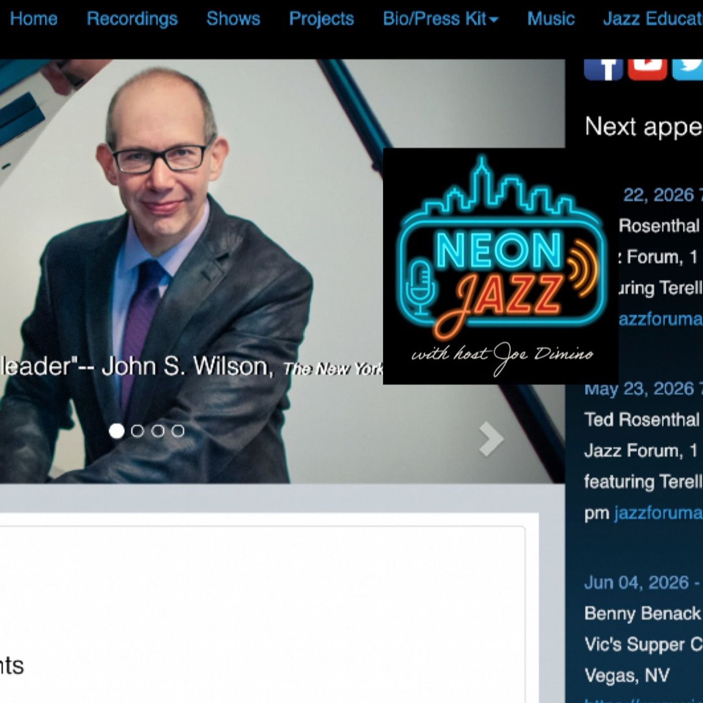 Ted Rosenthal Interview | Trios in 4 Acts | Four Jazz Albums, Piano Trio & Improvisation episode artwork