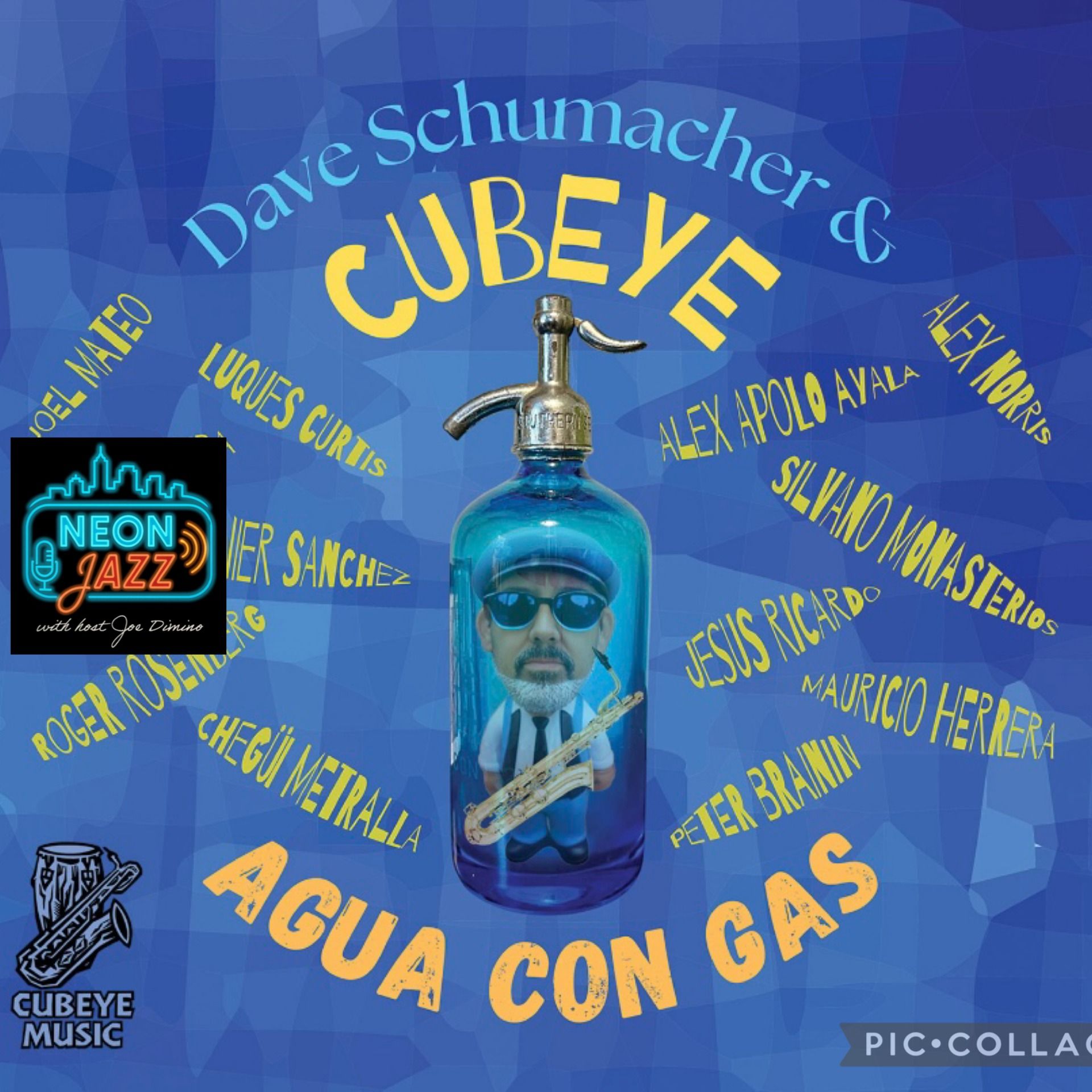Jazz Saxophonist Dave Schumacher on Cubeye's New Album Agua Con Gas & His Career