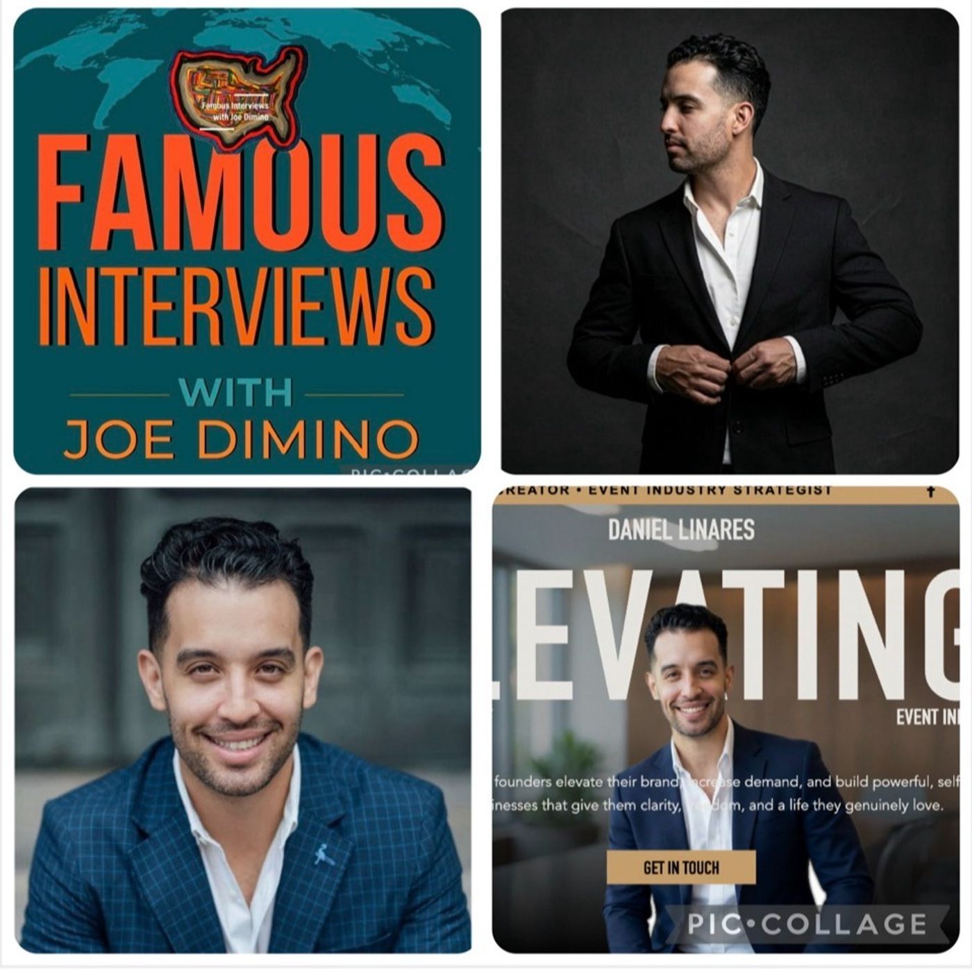 Daniel Linares Interview | Entrepreneur, Event Strategist & Movement Builder — Famous Interviews with Joe Dimino cover