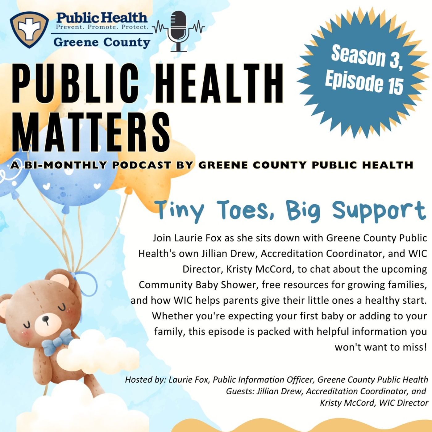 Tiny Toes Big Support episode artwork