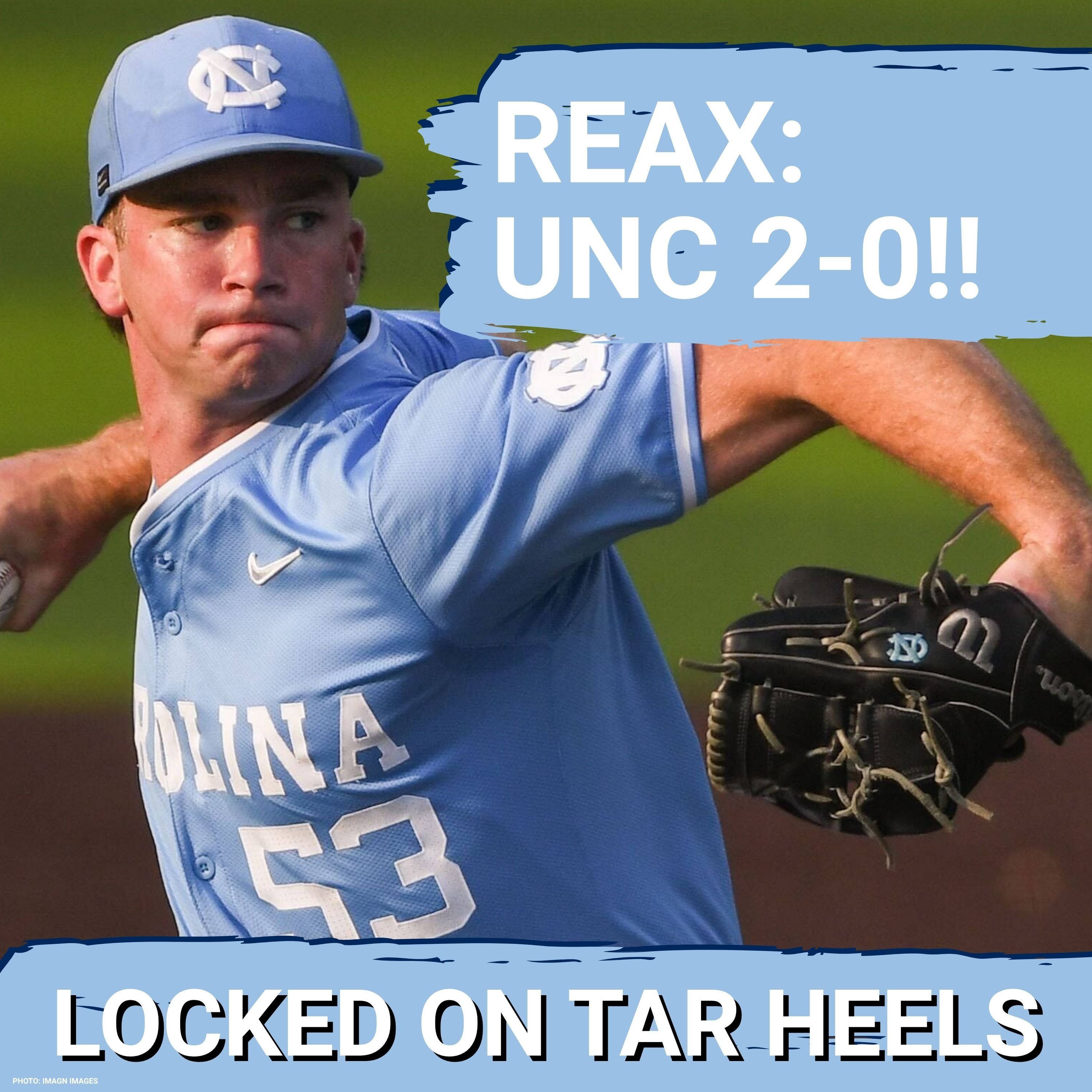 REACTION: North Carolina IN THE DRIVER'S SEAT | OUTLASTS WVU to Move to 2-0 in College World Series! episode artwork