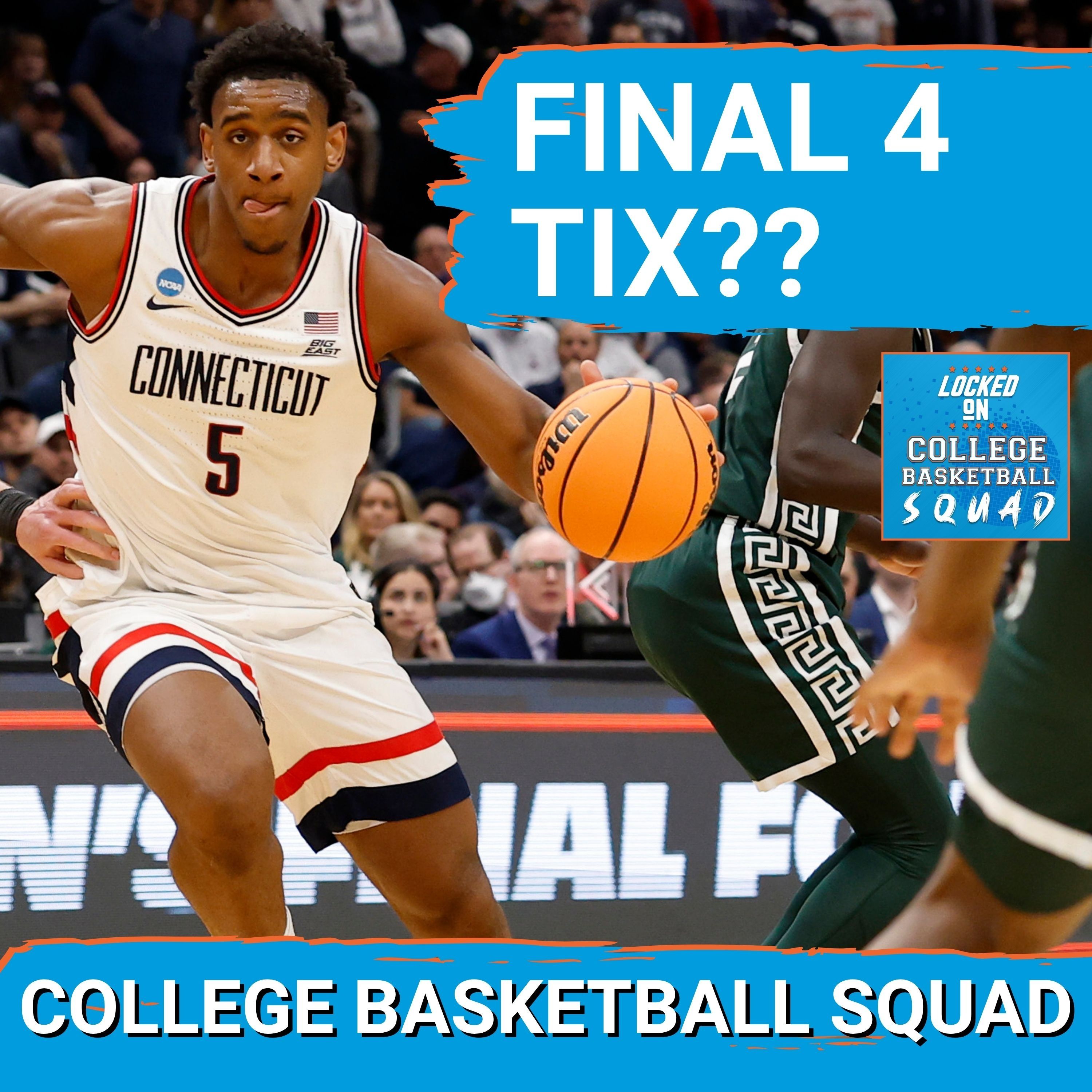 ELITE 8 PRIMER: Who Punches Final 4 Tickets? EPIC Duke/UConn Showdown | Arizona/Purdue? | CBB SQUAD