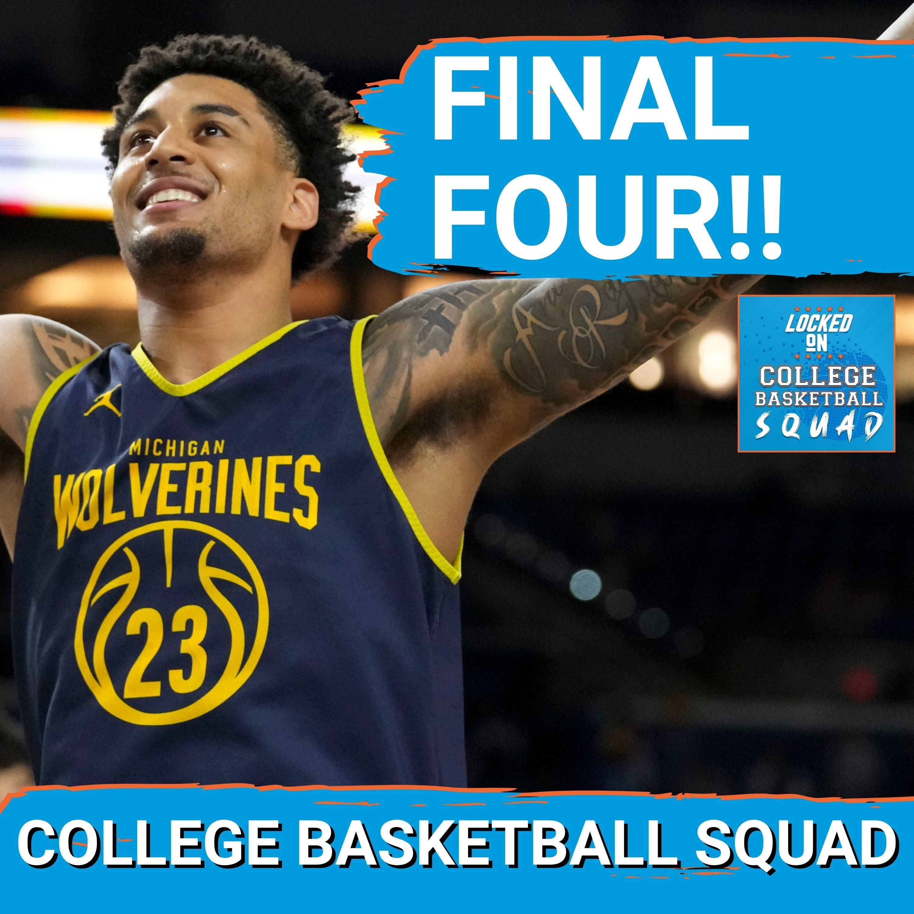 FINAL FOUR PREVIEW! | (1)Arizona vs (1)Michigan, (3)Illinois vs (2)UConn Predictions