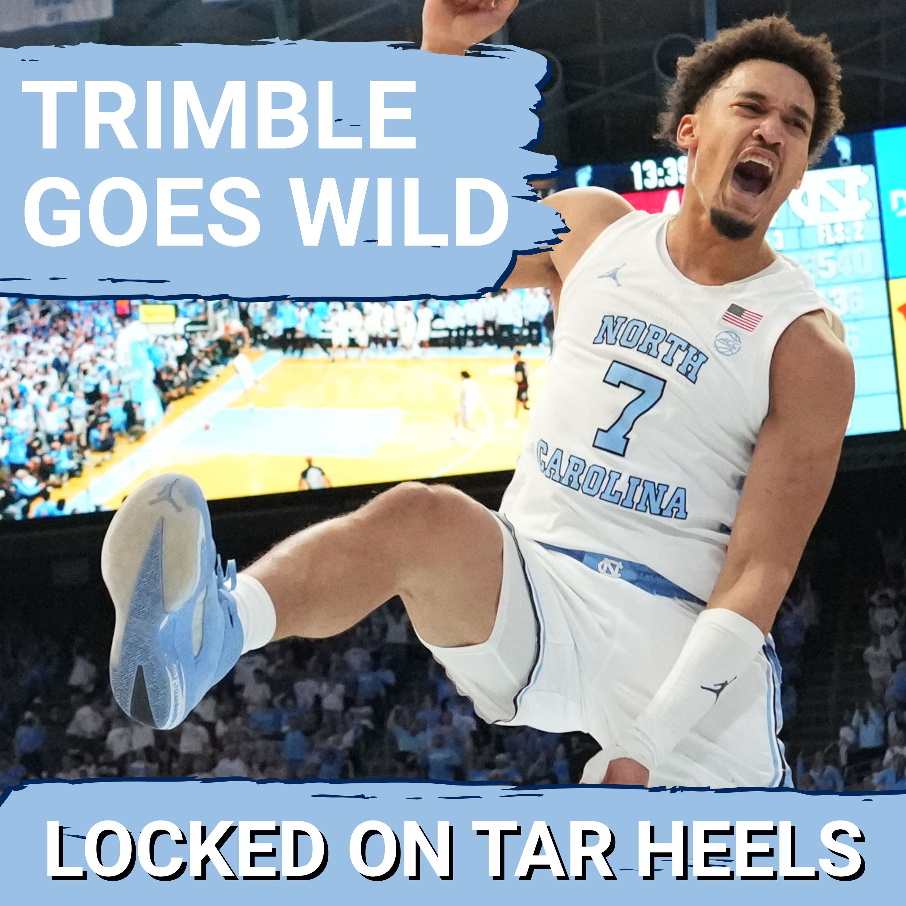 REACTION: Seth Trimble's CAREER HIGH 30 Lifts UNC Tar Heels Past Louisville | CRITICAL ACC Victory