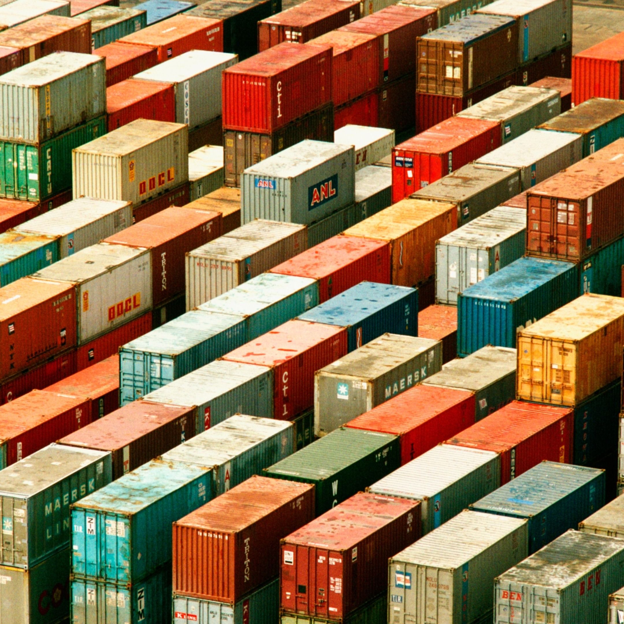 On container ships, supply chains, and the physical world