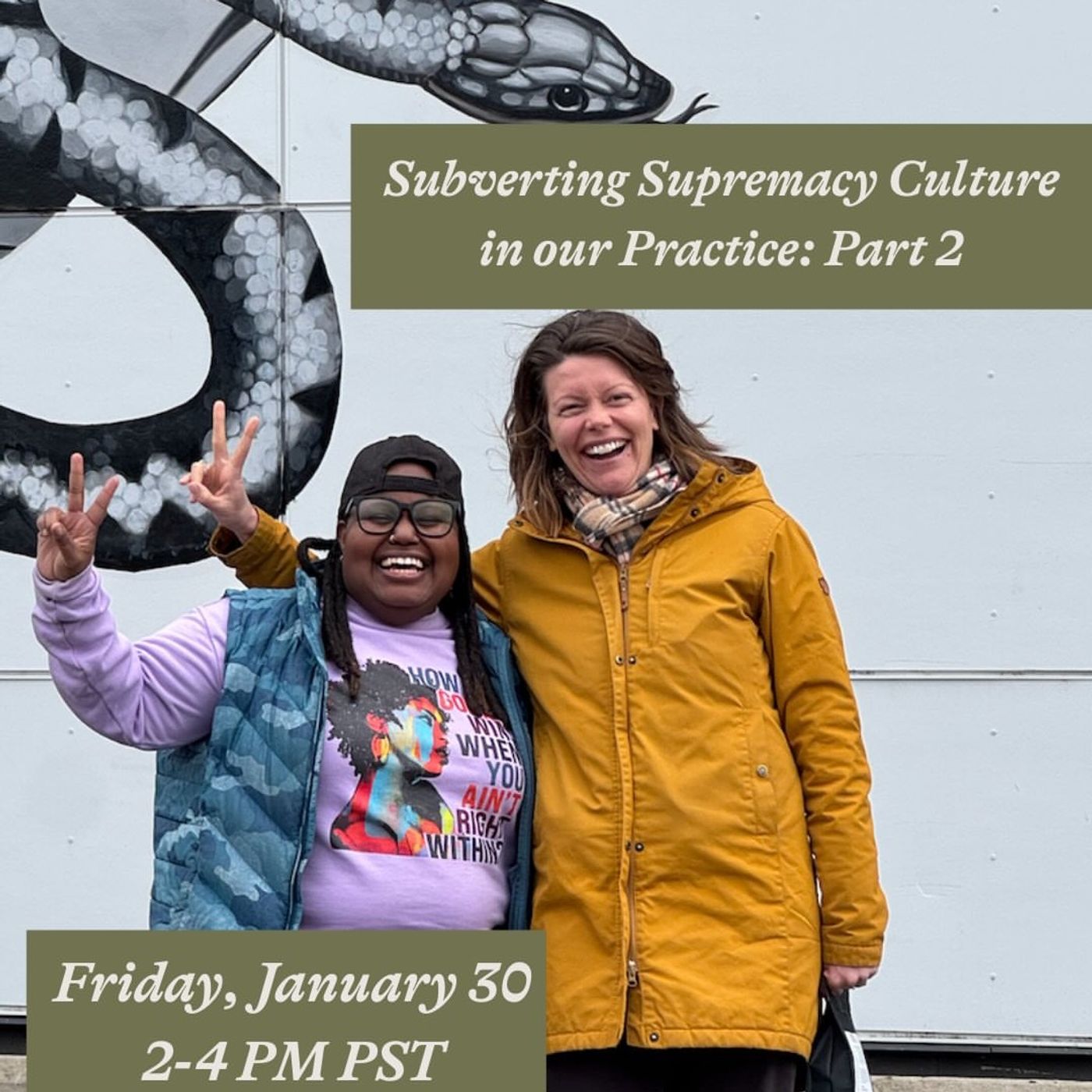 Season 6, Episode 20: Jenny McGrath and Danielle Rueb Castillejo on Subverting Supremacy in our Practices