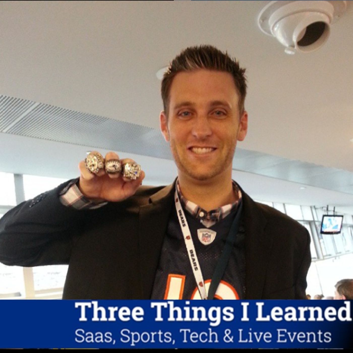 Three Things I Learned In SaaS, Sports, Tech & Live Events Podcast