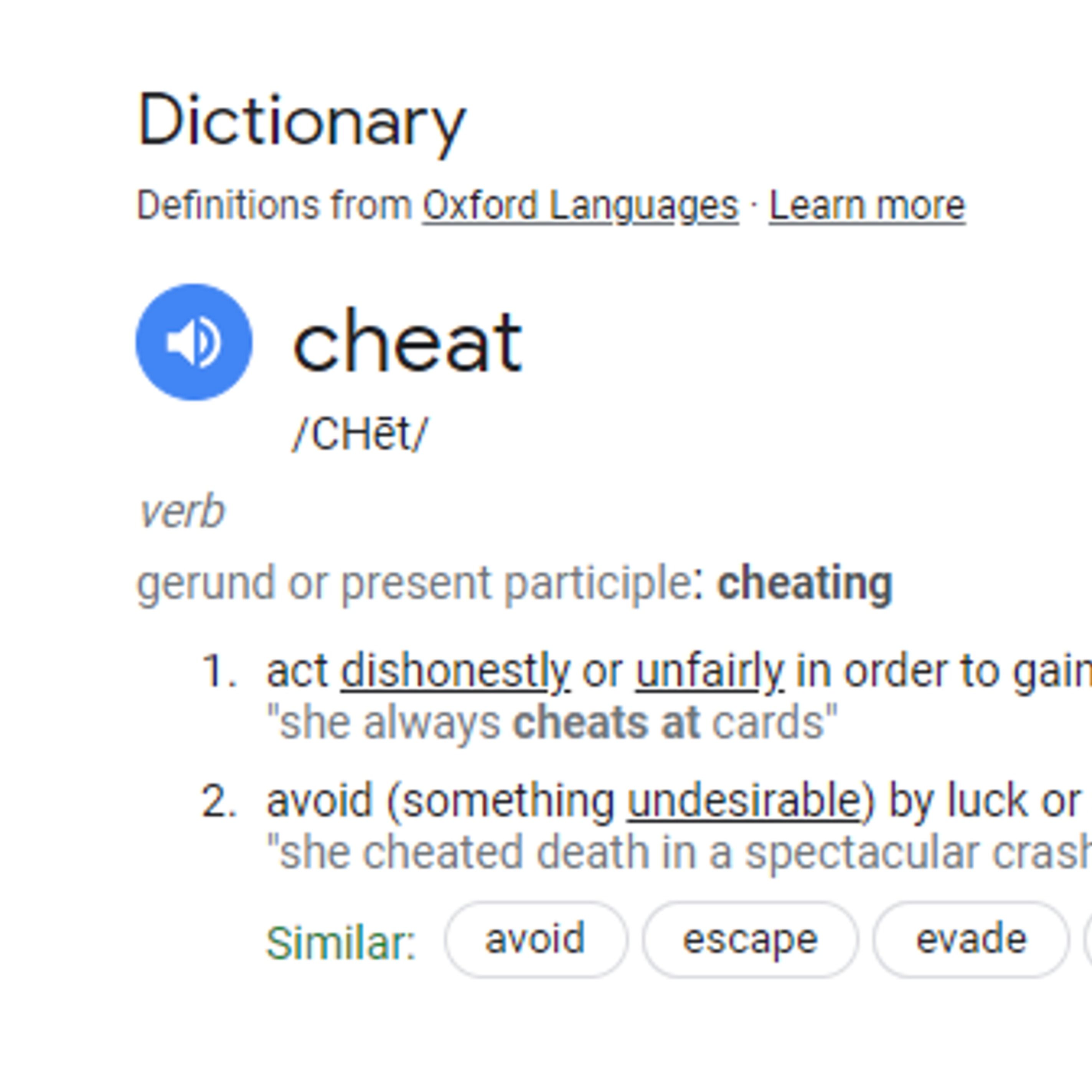 What I've Learned About Cheating In Business and Life