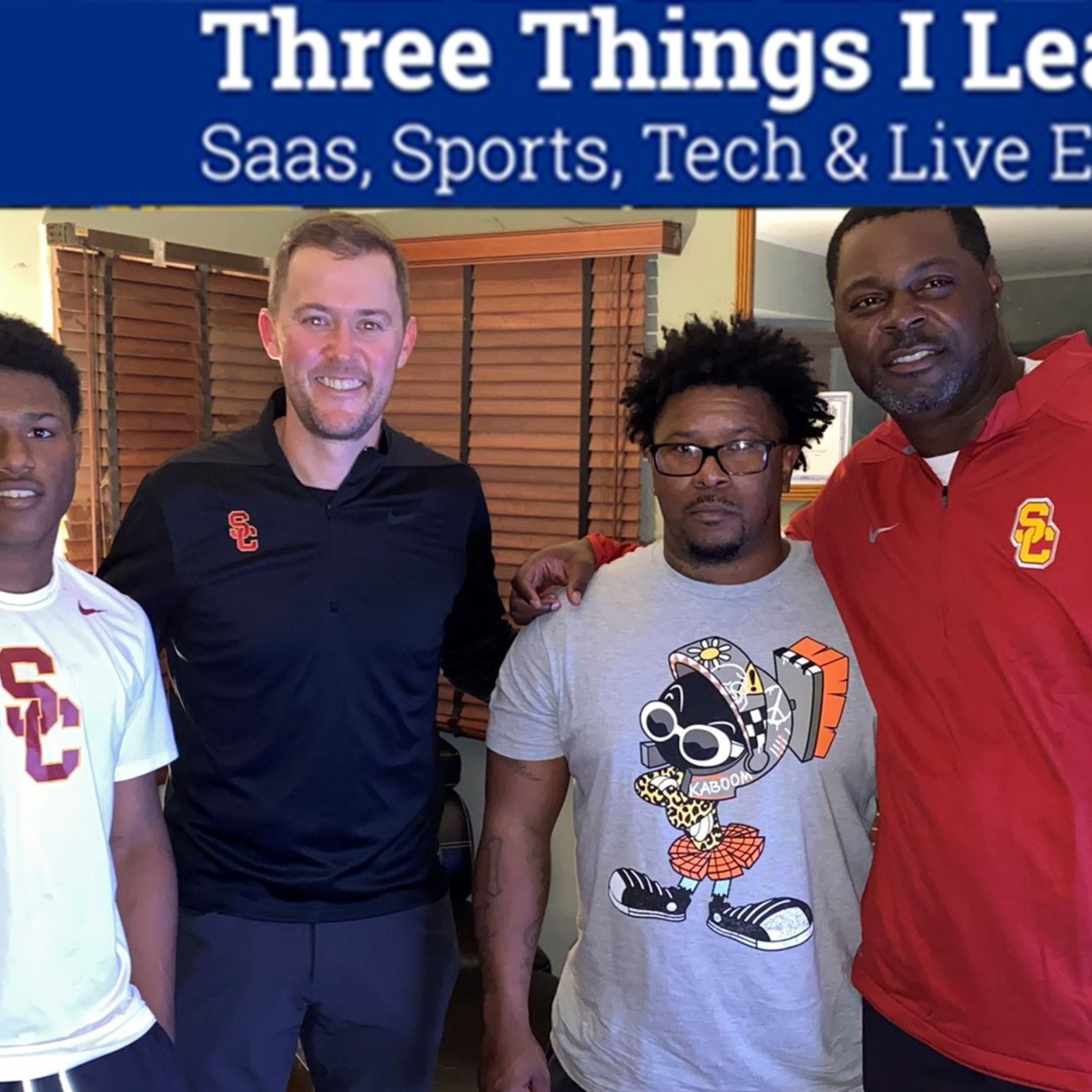 Three Things I Learned In SaaS, Sports, Tech & Live Events Podcast