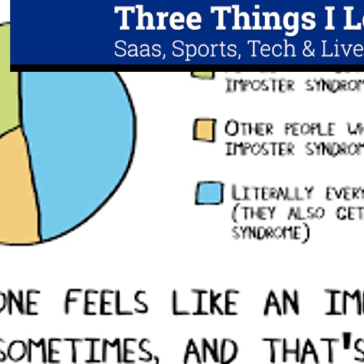 Three Things I Learned In SaaS, Sports, Tech & Live Events Podcast