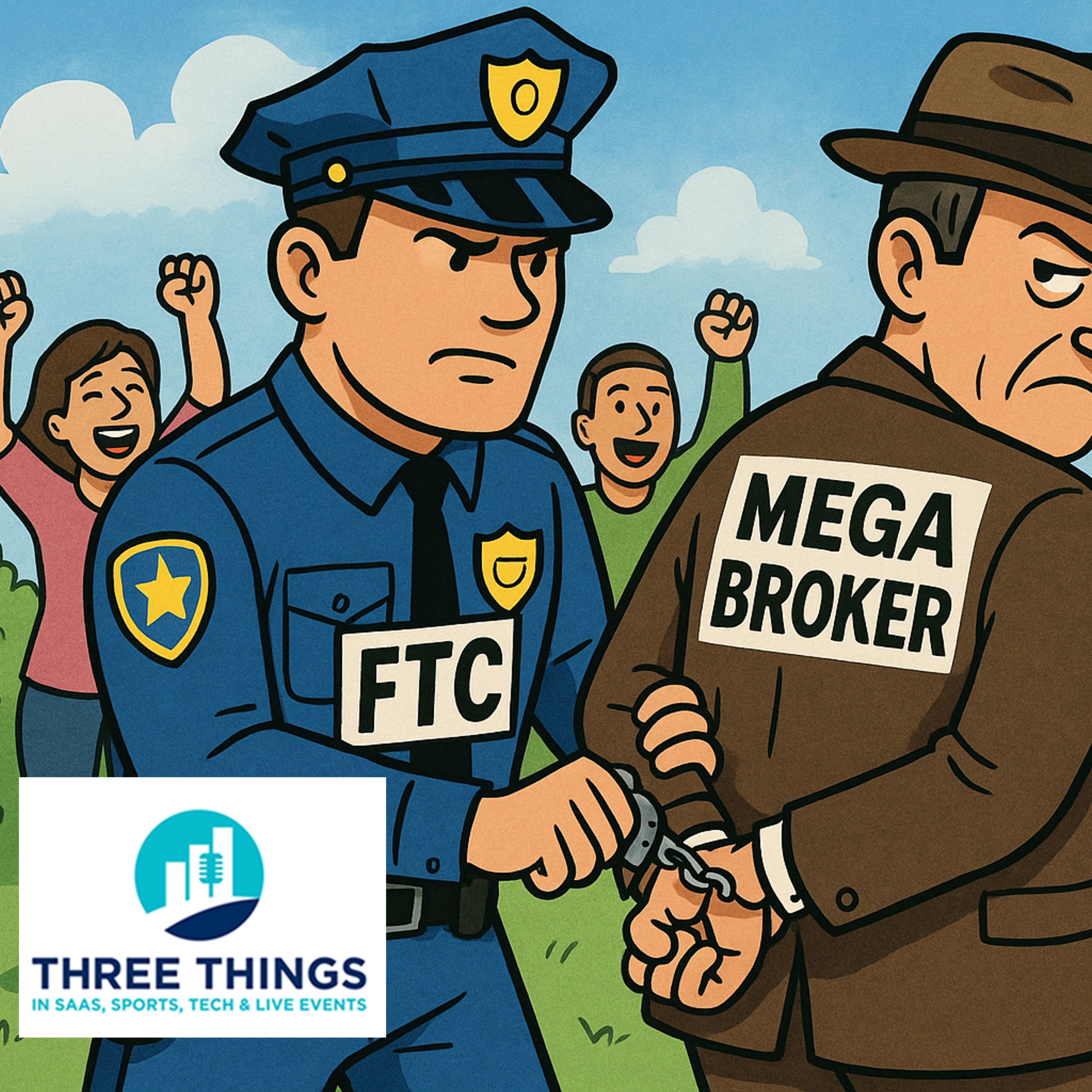 The FTC is finally going after mega brokers: The Three Things I Learned In SaaS, Sports, Tech, & Live Events