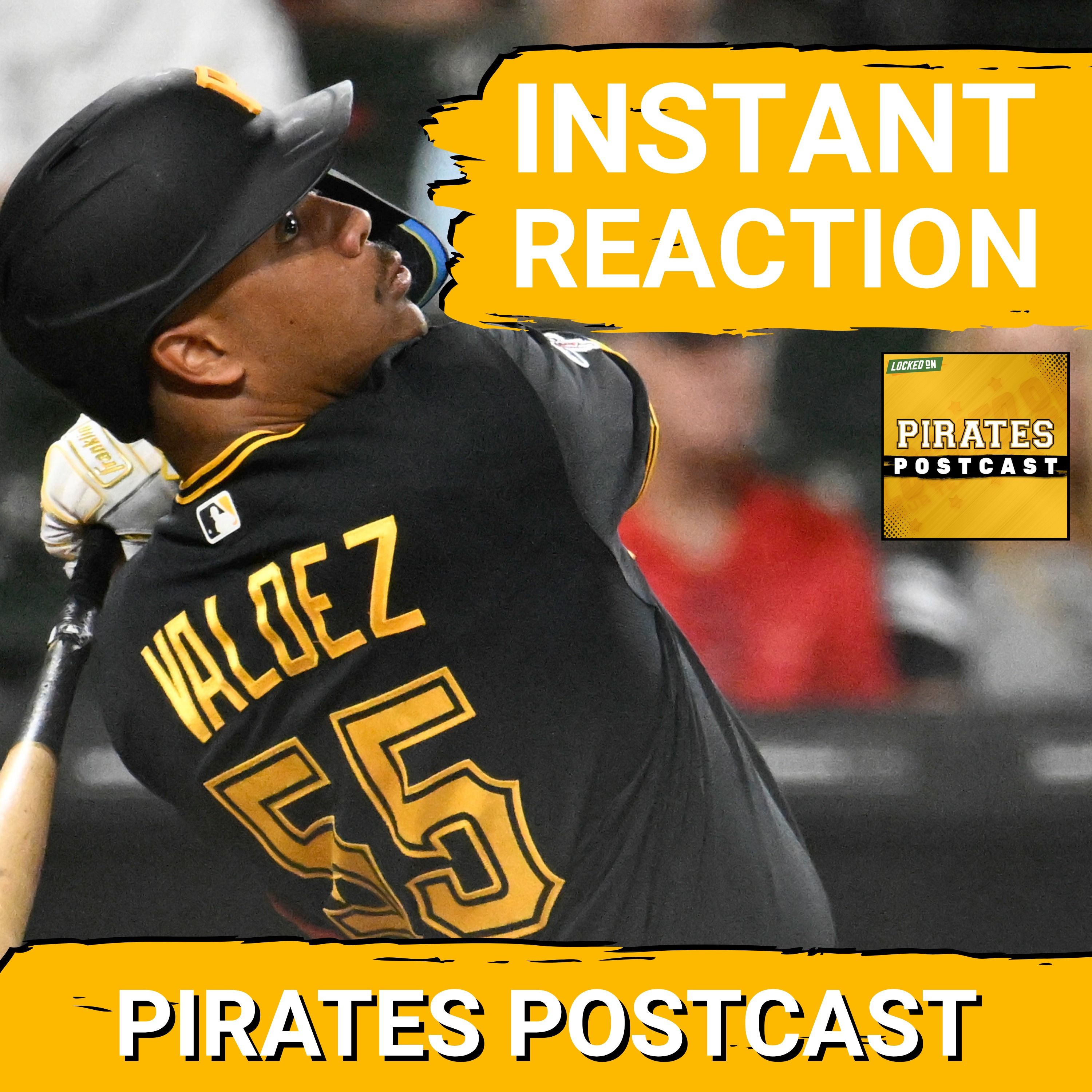 PIRATES POSTCAST: Esmerlyn Valdez HOMERS in 4-2 Pirates Victory for 5th Straight Series Win episode artwork