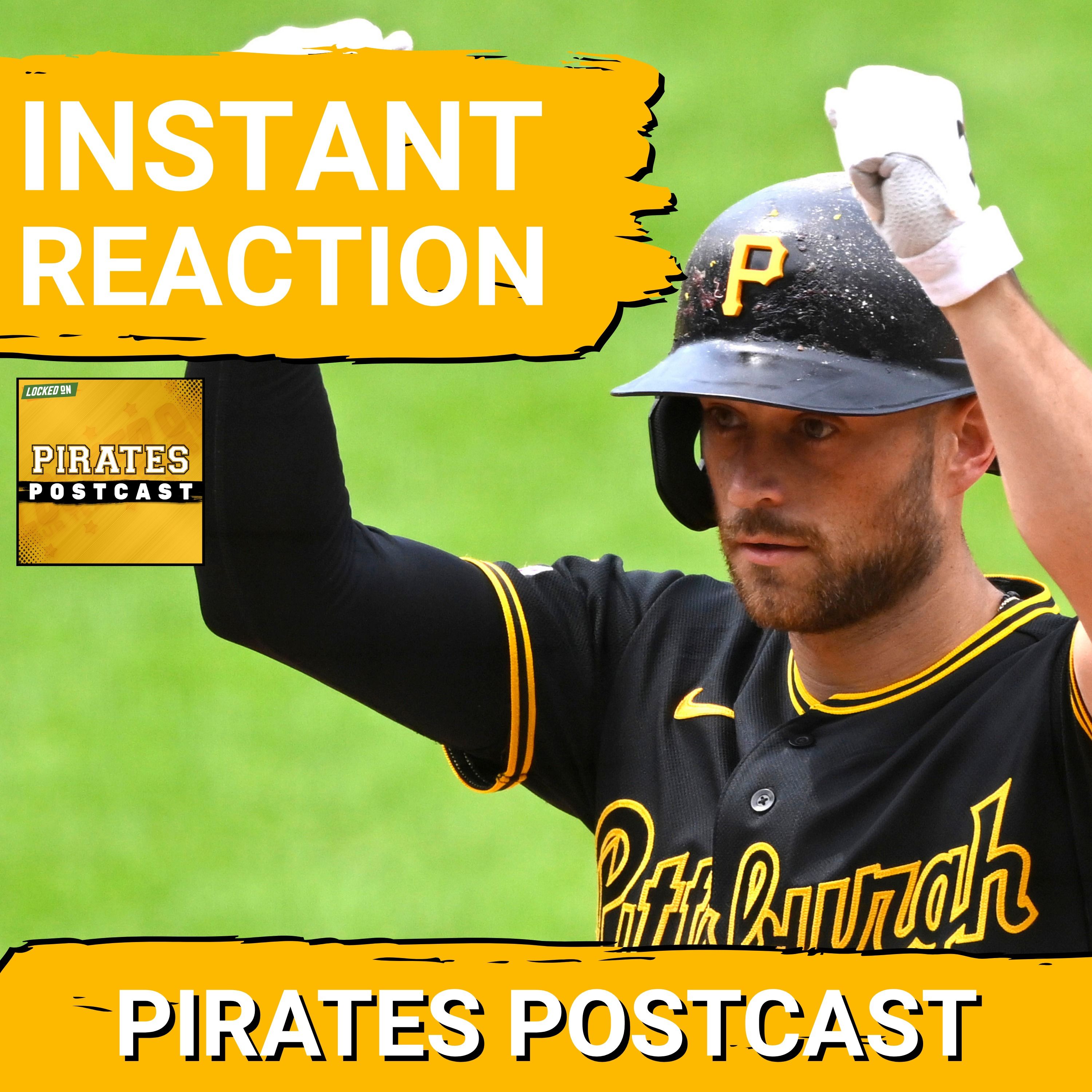 PIRATES POSTCAST: Pirates Bullpen BLOWS a 3-0 Lead in Game 2 to Split Doubleheader with Guardians episode artwork