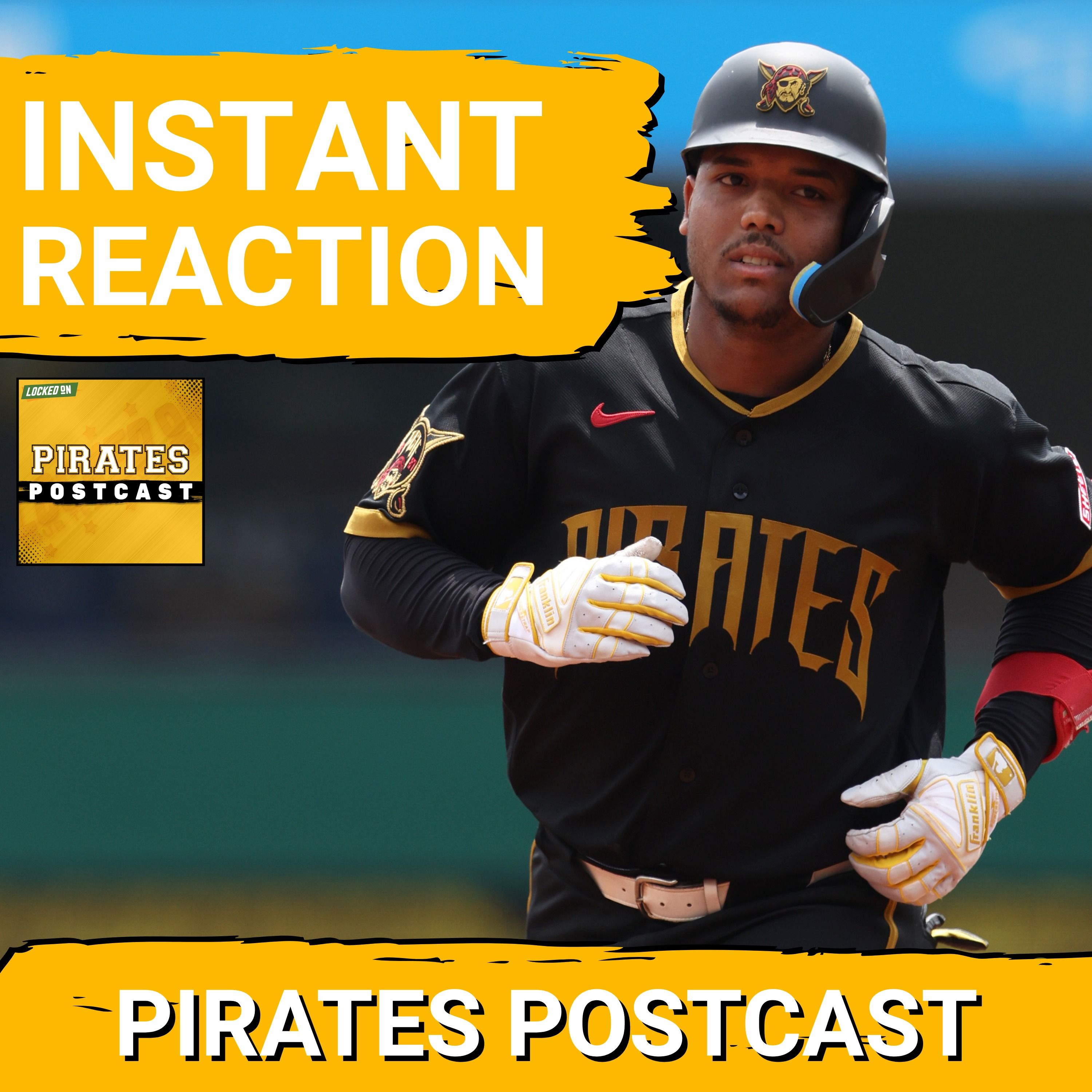 PIRATES POSTCAST: Esmerlyn Valdez HOMERS 3 TIMES and Drives in 8 Runs as Pirates Sweep the Doubleheader episode artwork