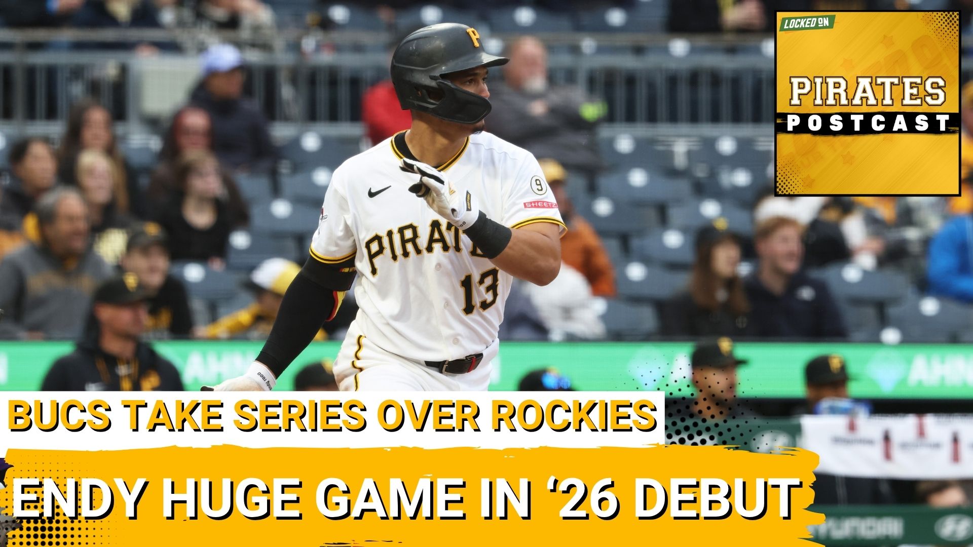 PIRATES POSTCAST: Pirates REBOUND and Hold Onto Early Lead to Defeat Rockies 7-2 and Take Series