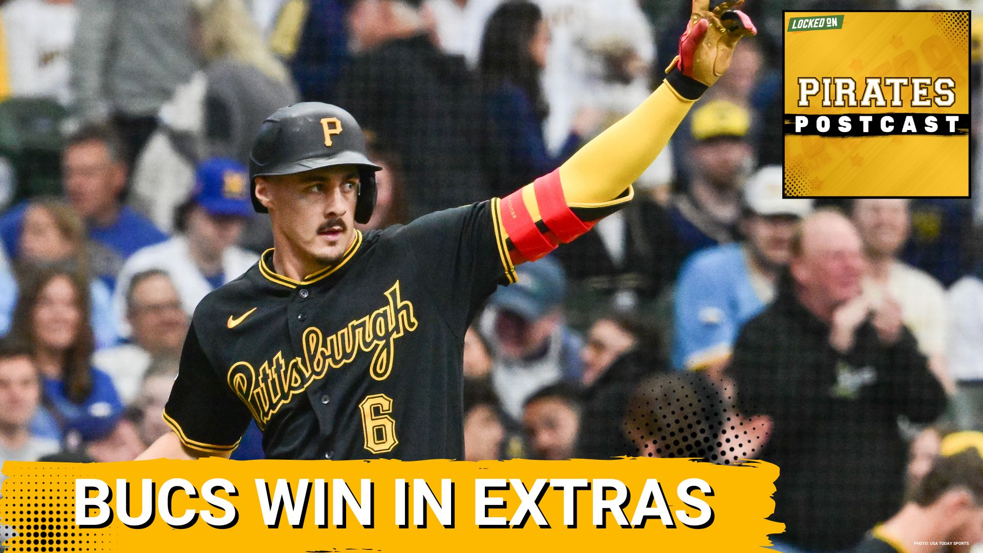 PIRATES POSTCAST: Pirates Win Second Straight over Brewers in Extra Innings