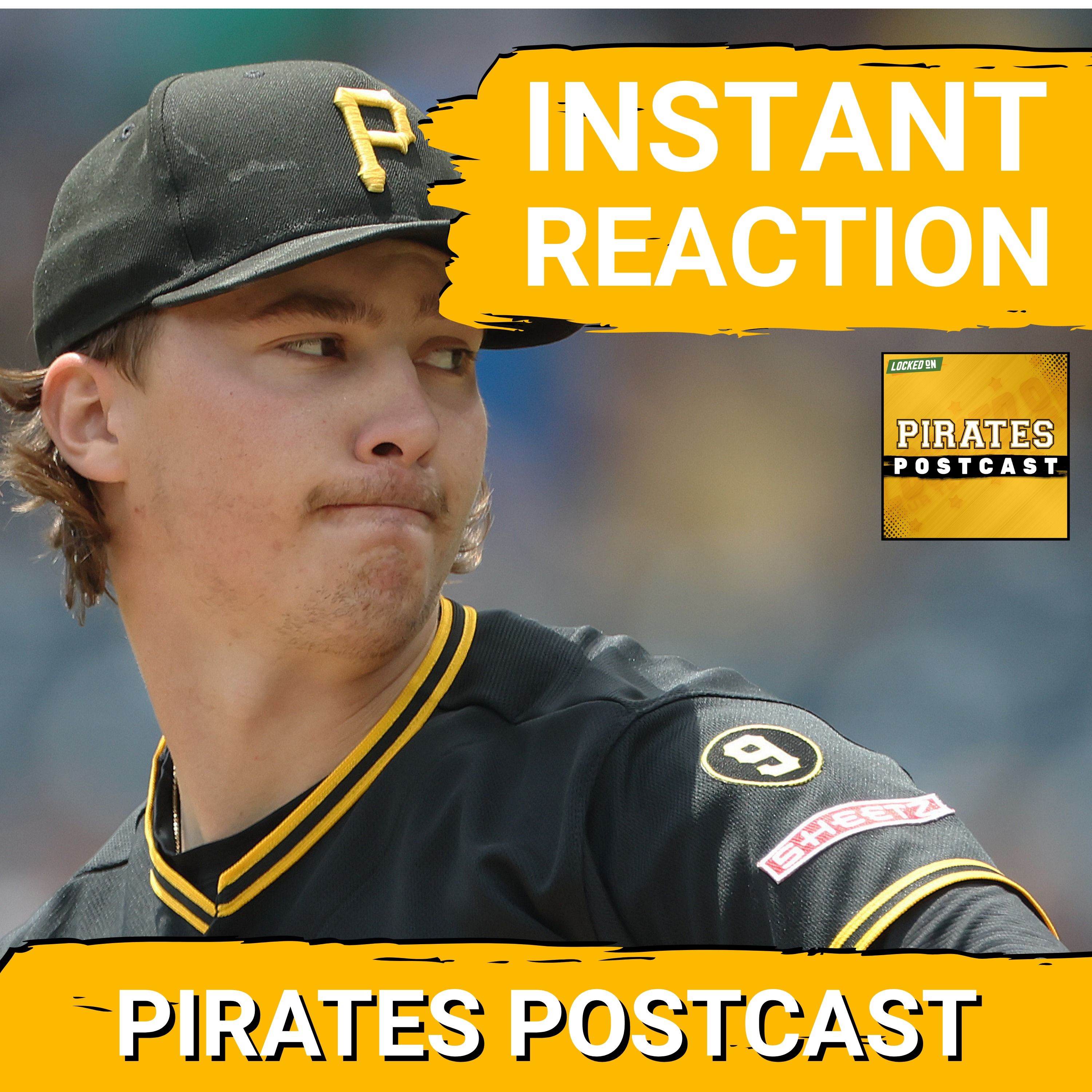 PIRATES POSTCAST: Bubba Chandler and Bullpen ESCAPE Trouble to Hold Onto 5-1 Victory to Take Series over Seattle episode artwork