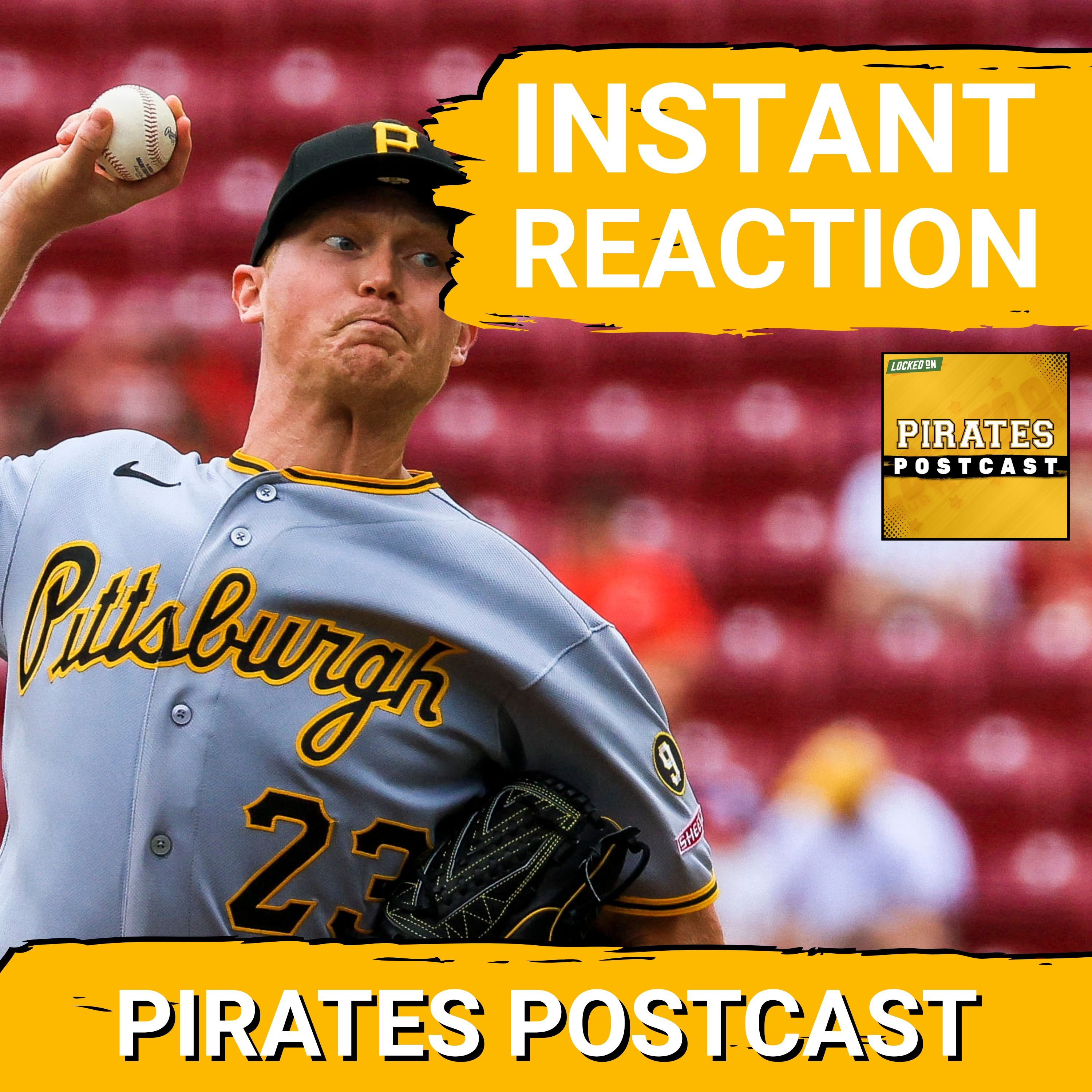 PIRATES POSTCAST: Mitch Keller ROCKED for 7 runs in 10-2 Laugher to Reds to Drop Back Under .500 episode artwork