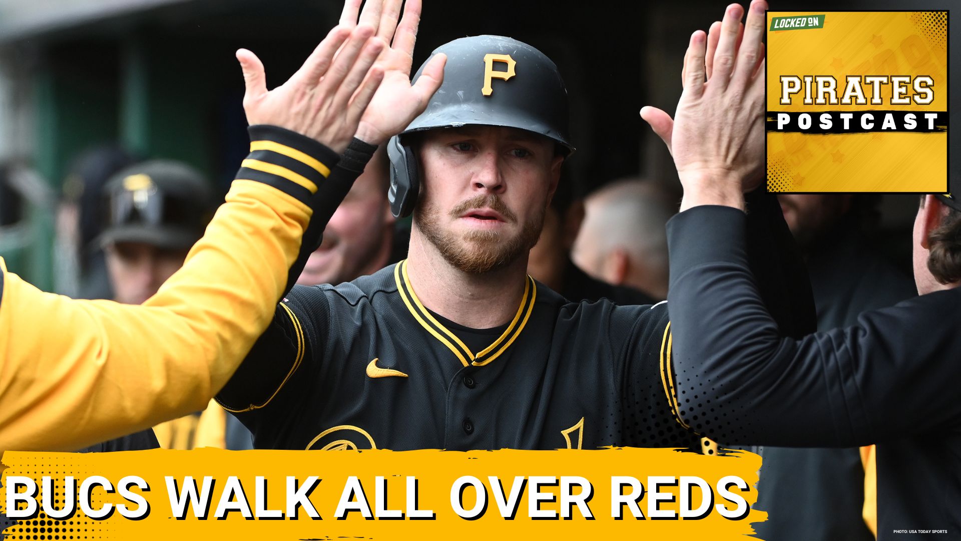 PIRATES POSTCAST: Pirates WALK ALL OVER Reds 17-7