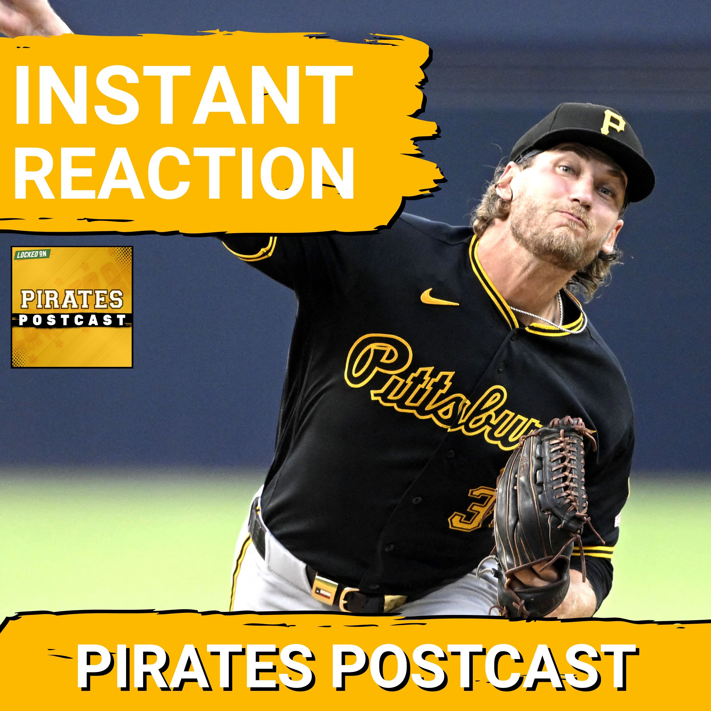 PIRATES POSTCAST: Pirates WIN A WILD ONE 3-2 Over the Padres in 12 Innings episode artwork
