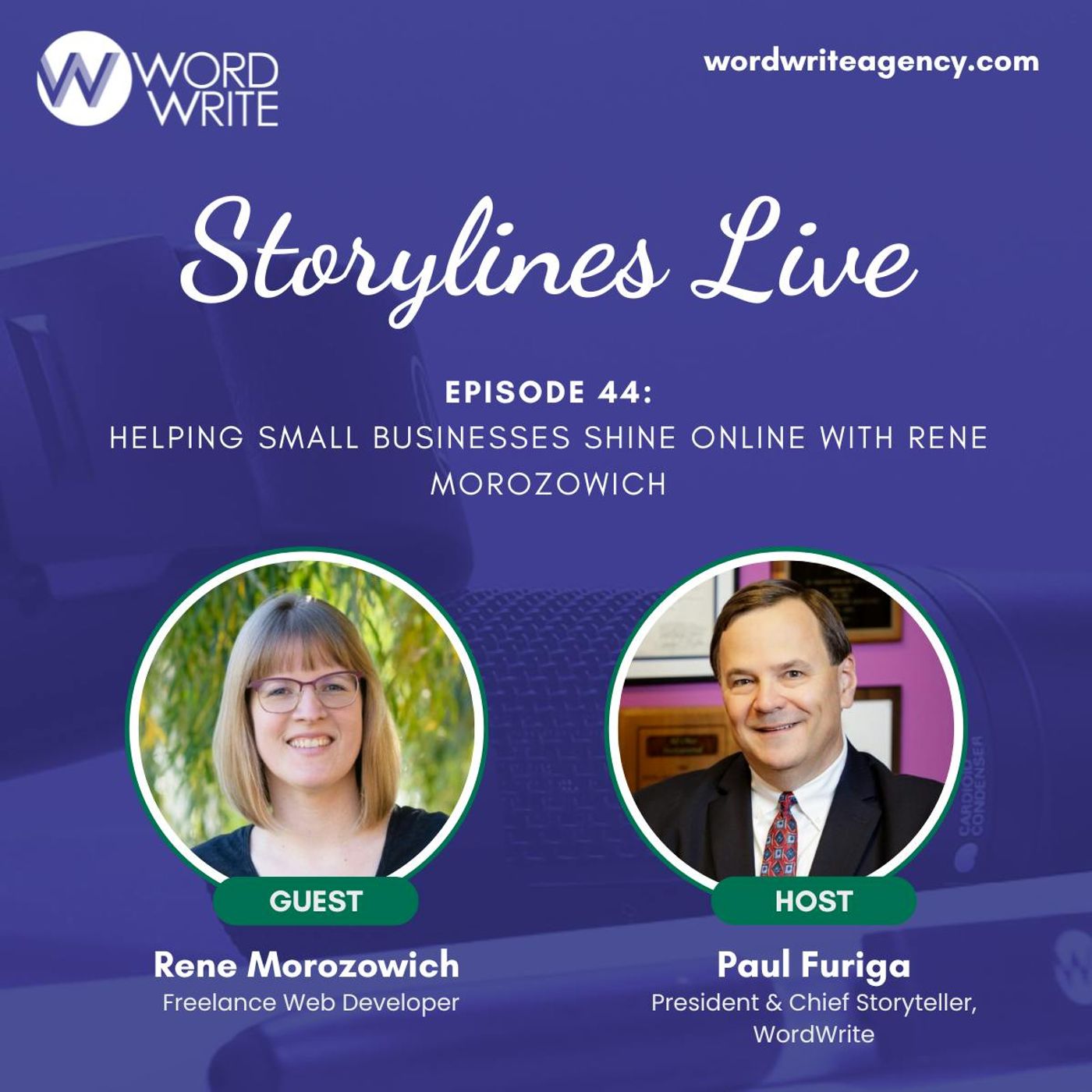 Helping Small Businesses Shine Online with Rene Morozowich