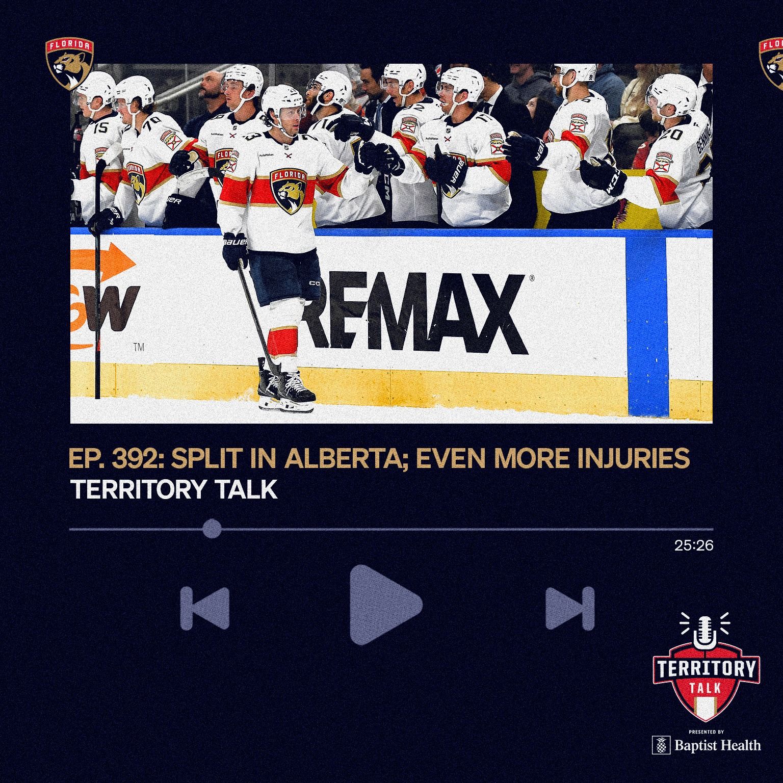 Territory Talk: Split in Alberta; Even More Injuries (Ep. 392) Territory Talk: Split in Alberta; Even More Injuries (Ep. 392)