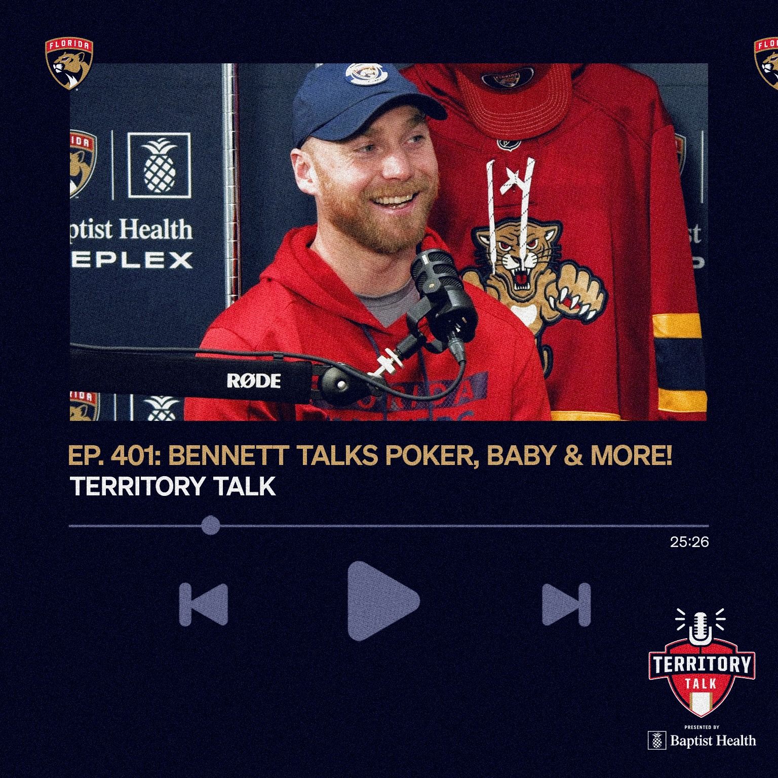 Territory Talk: Bennett talks offseason, poker & more! (Ep. 401) episode artwork