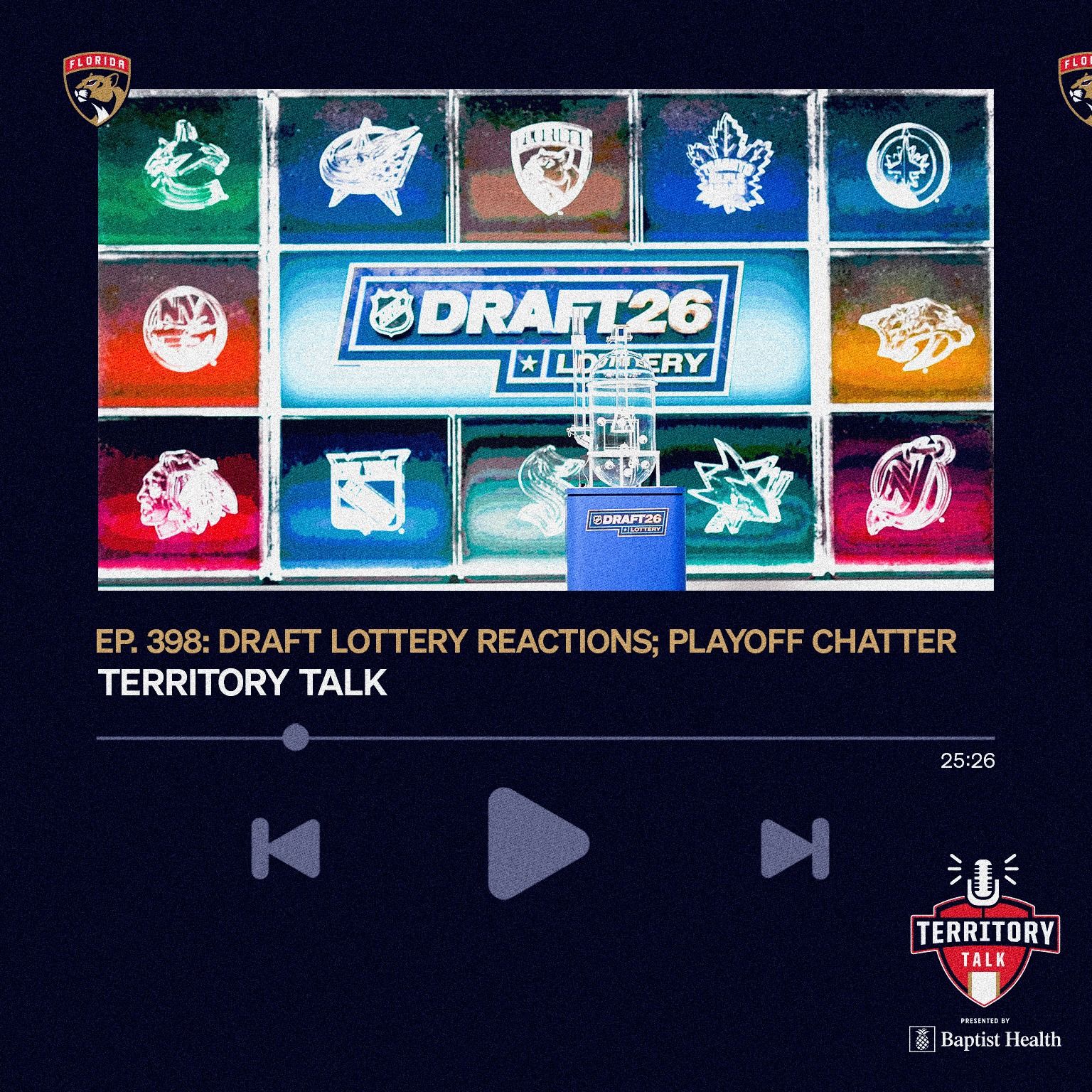 Territory Talk: Draft Lottery Reactions; Checking in on Playoffs (Ep. 398) episode artwork