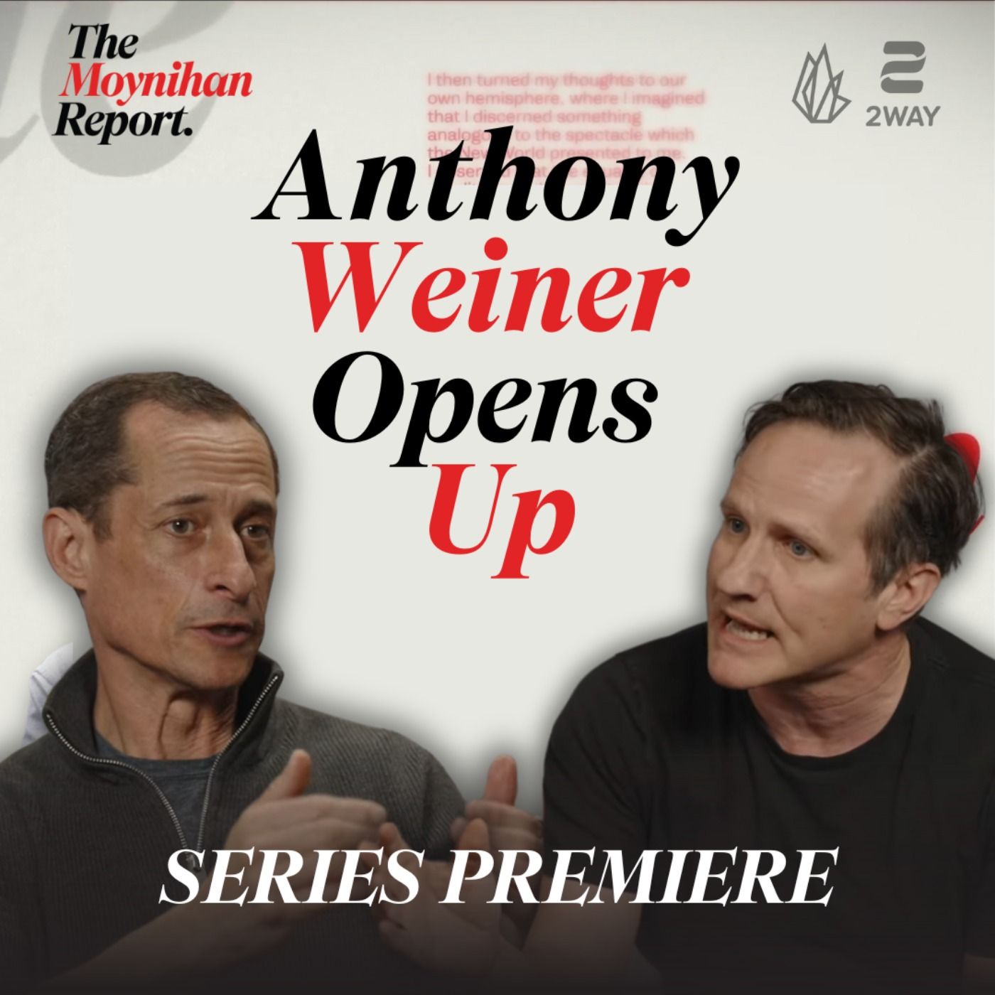 Anthony Weiner on Prison, Cancellation, and Fighting Back | The Moynihan Report episode artwork