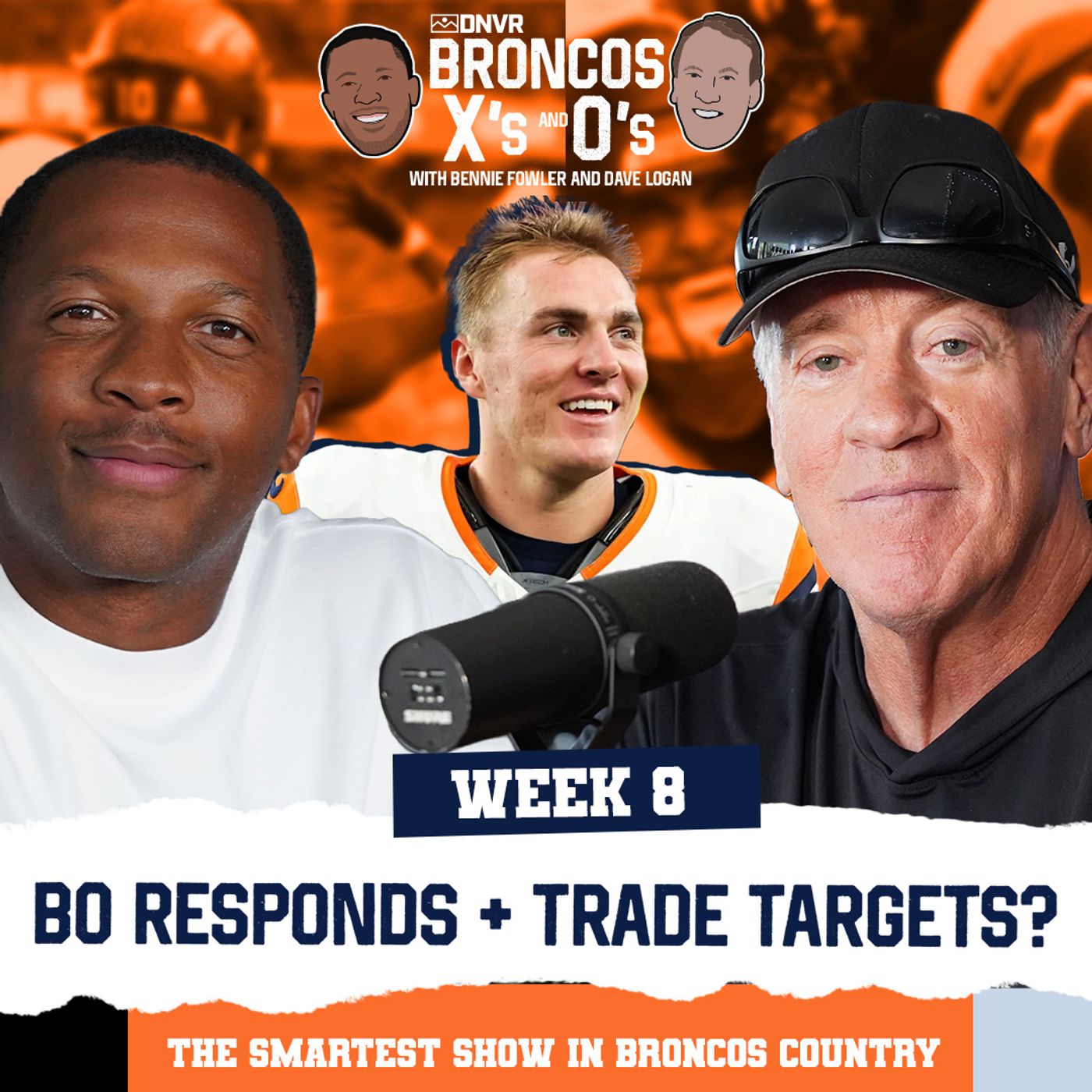 Bo Nix RESPONDS, Broncos TOP TRADE Targets at Deadline, HUGE Game vs Chiefs + MORE | Broncos X & O's