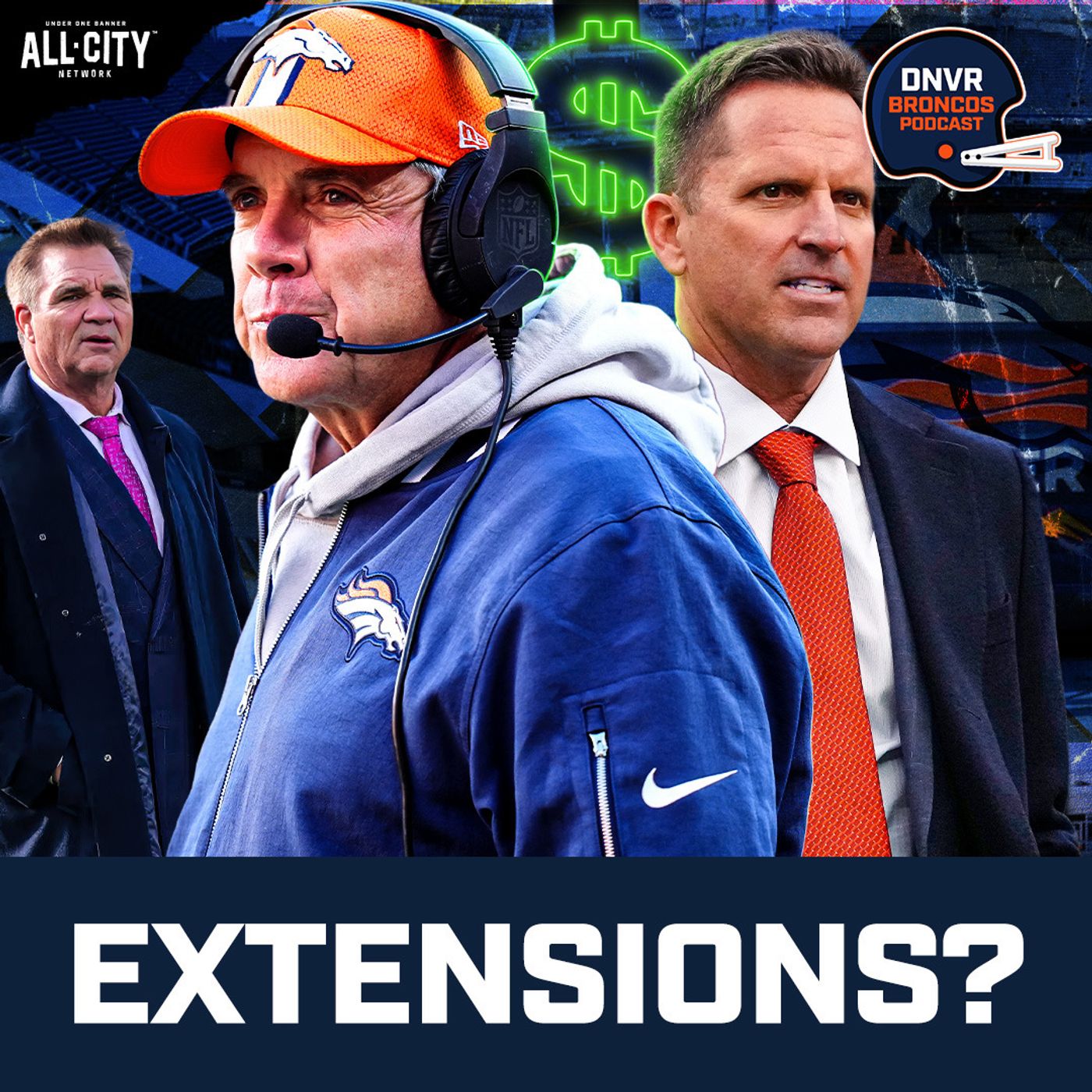 Brian Baldinger breaks down if the Denver Broncos should extend George Paton and Sean Payton episode artwork