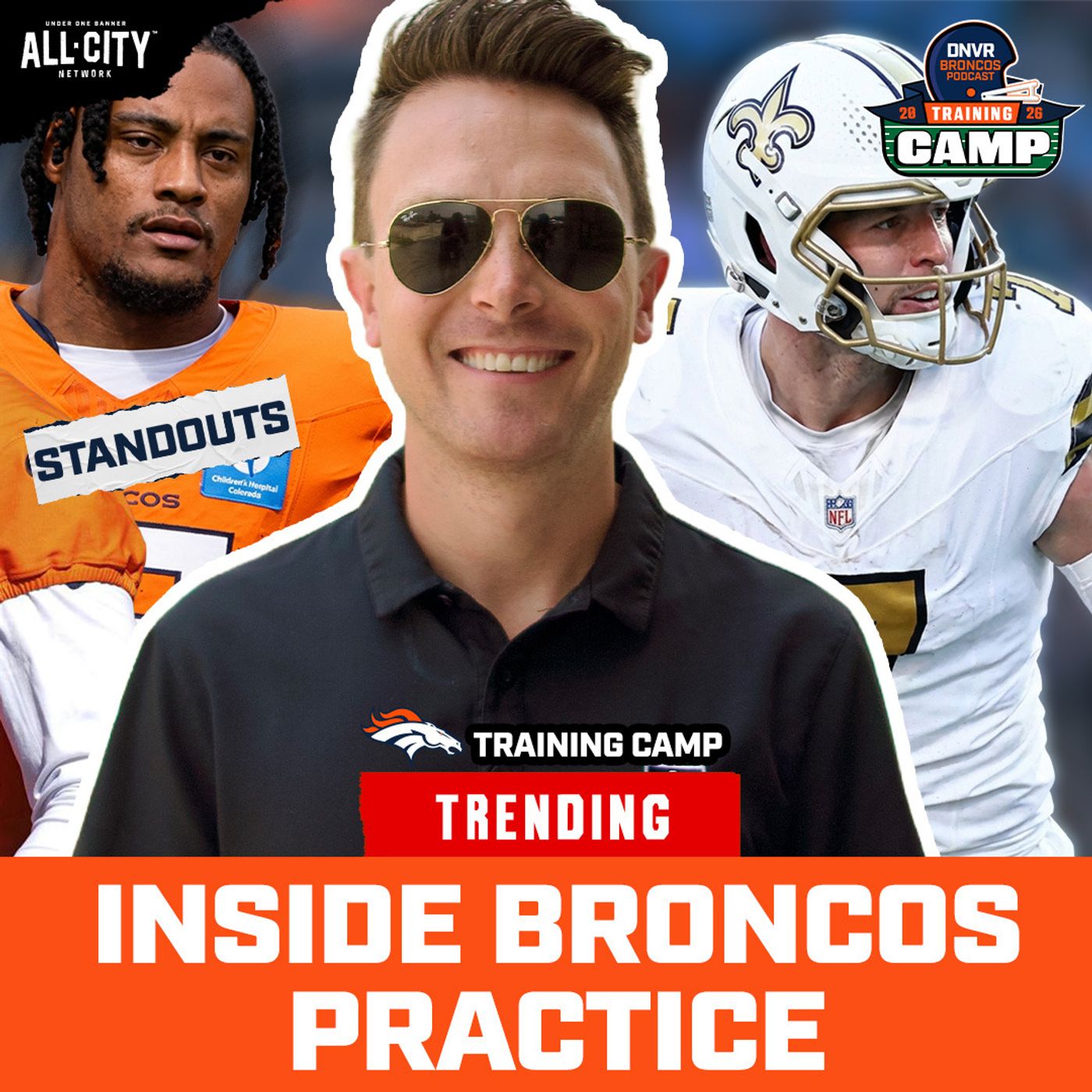 Broncos 1st Day of Pad, Defense + Big Camp Standouts, Taysom Hill & LOTS More | Inside Broncos Camp episode artwork