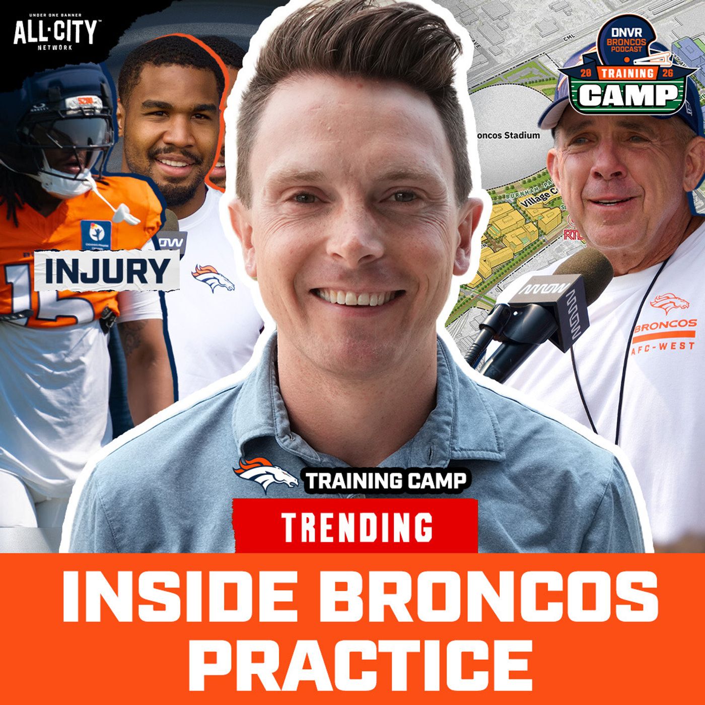 Nik Bonitto Injury, Defense DOMINATES, NEW Stadium Renderings & More | Inside Broncos Camp episode artwork