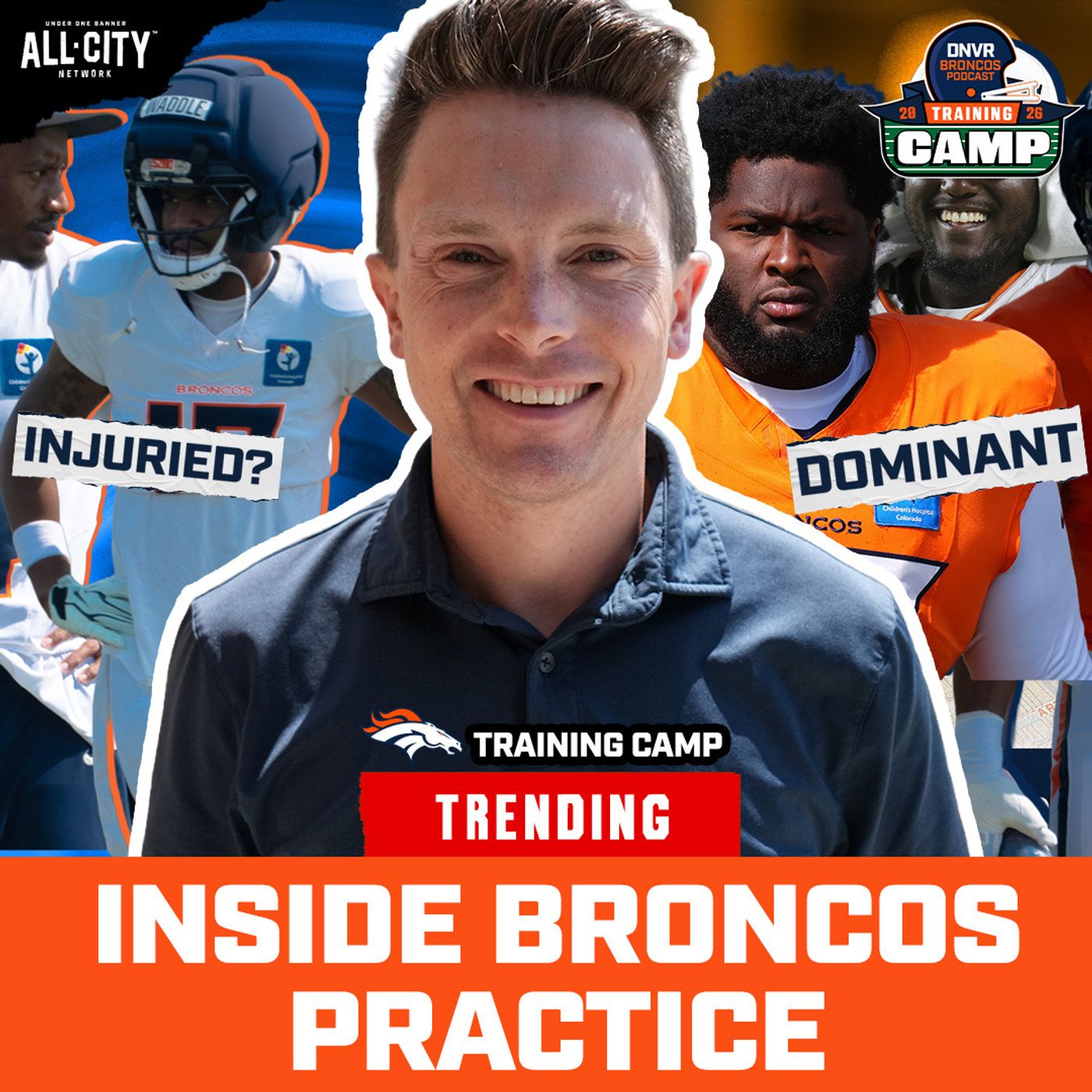 Jaylen Waddle & WR Injuries, Broncos DOMINANT Defensive Font's BIG Goal & Lots More | Inside Camp episode artwork