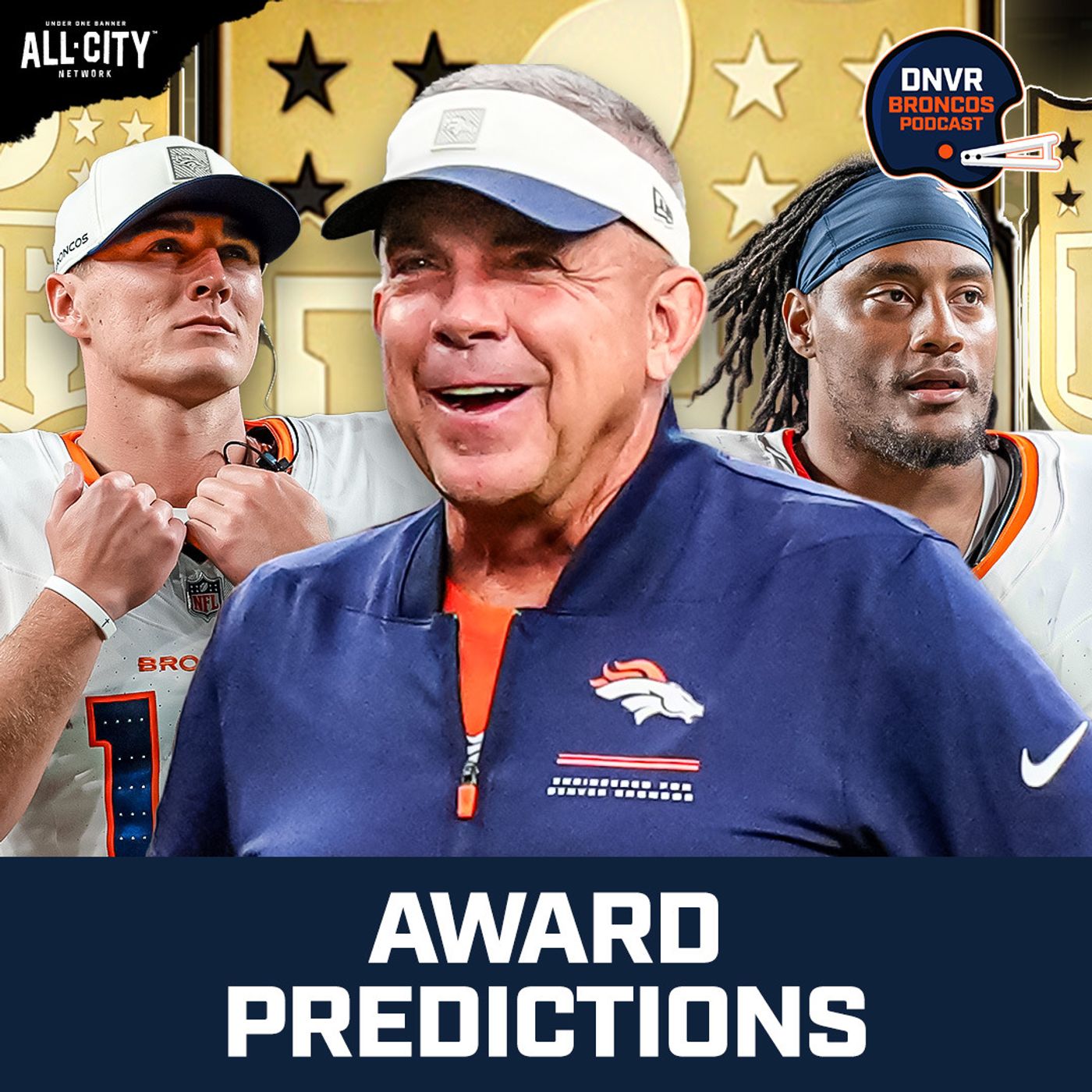 Bo Nix MVP? Nik Bonitto DPOY? Sean Payton COY? Our 2026 NFL Award predictions episode artwork