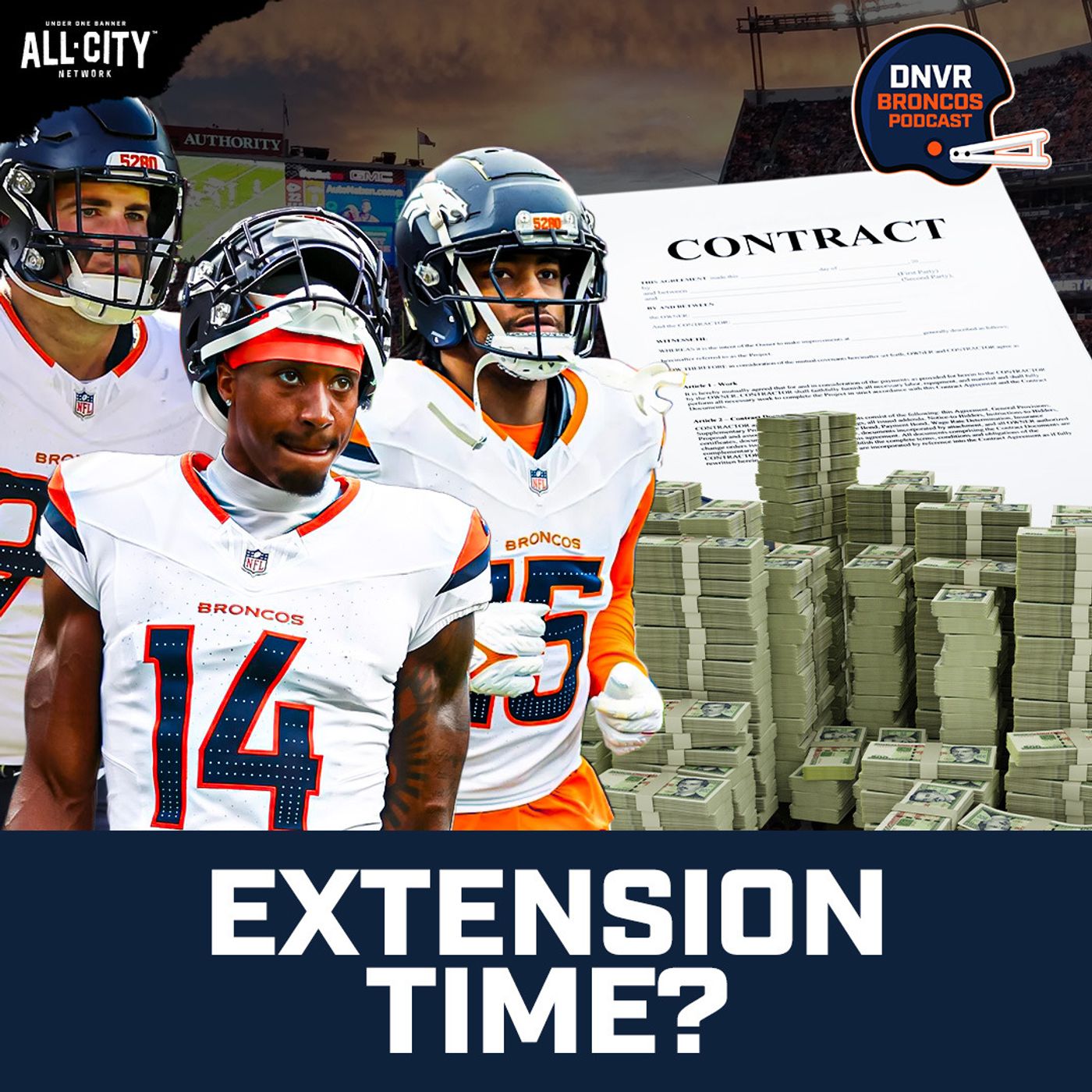 Will the Denver Broncos give contract extensions to Nik Bonitto, Courtland Sutton & Zach Allen soon?