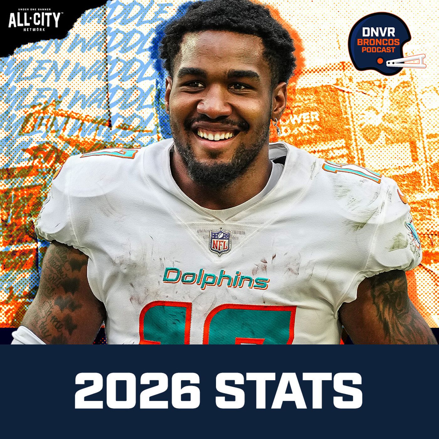 Predicting the stat lines for Bo Nix, Jaylen Waddle and other Denver Broncos episode artwork