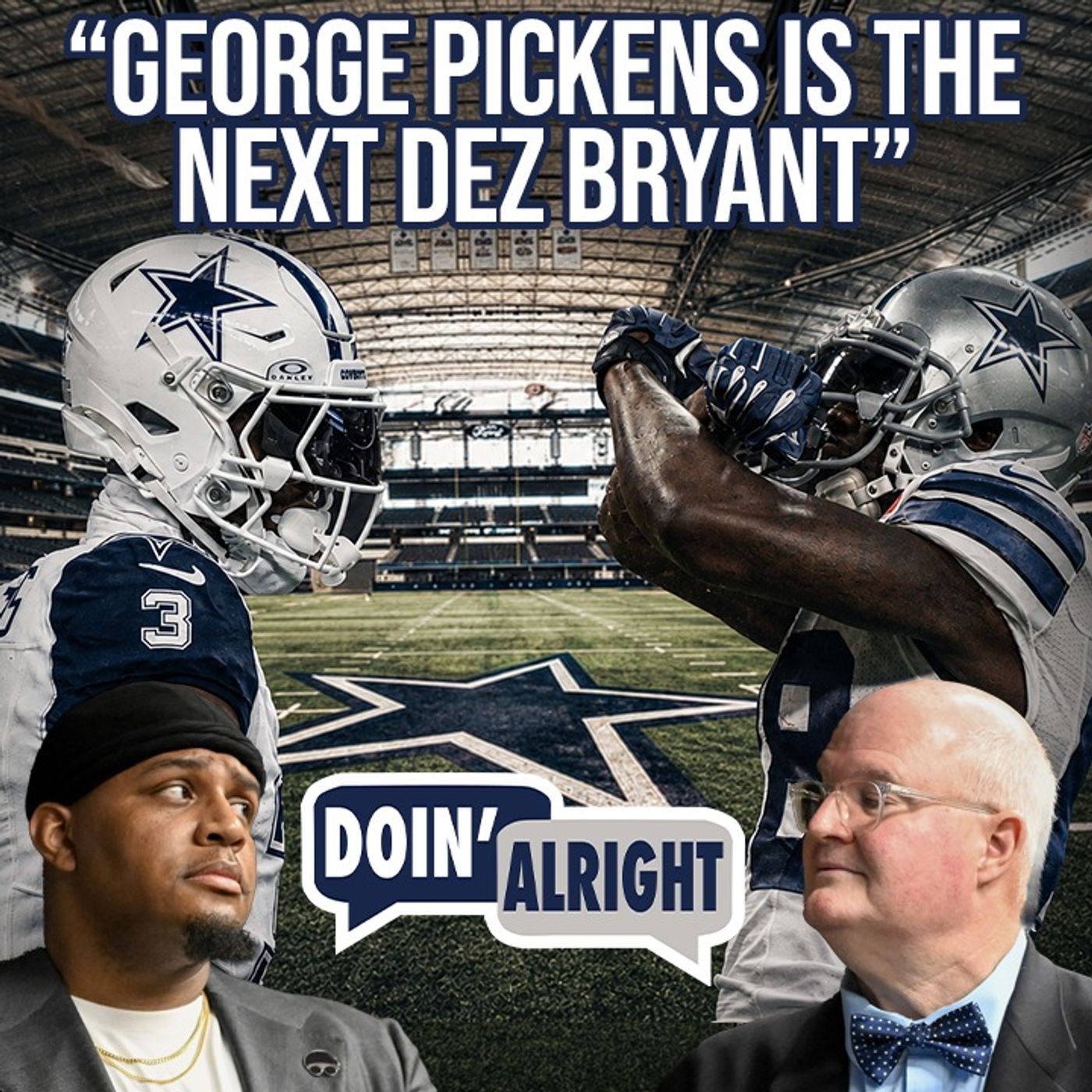 George Pickens IS The Next Dez Bryant?! Ft. Boss Cowboy Sports  | Doin’ Alright