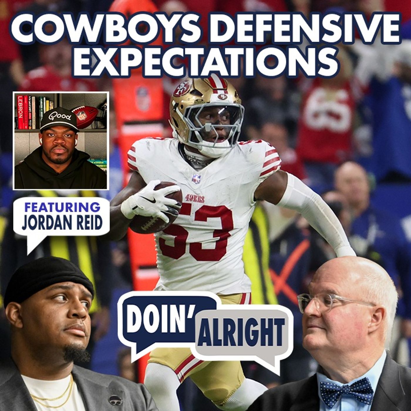 How GOOD Will This Cowboys Defense Be?? Ft. Jordan Reid ESPN | Doin’ Alright