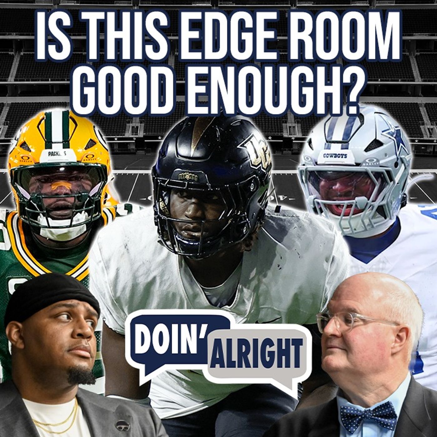 Does This Edge Rush Room Have Enough Talent?! | Doin' Alright