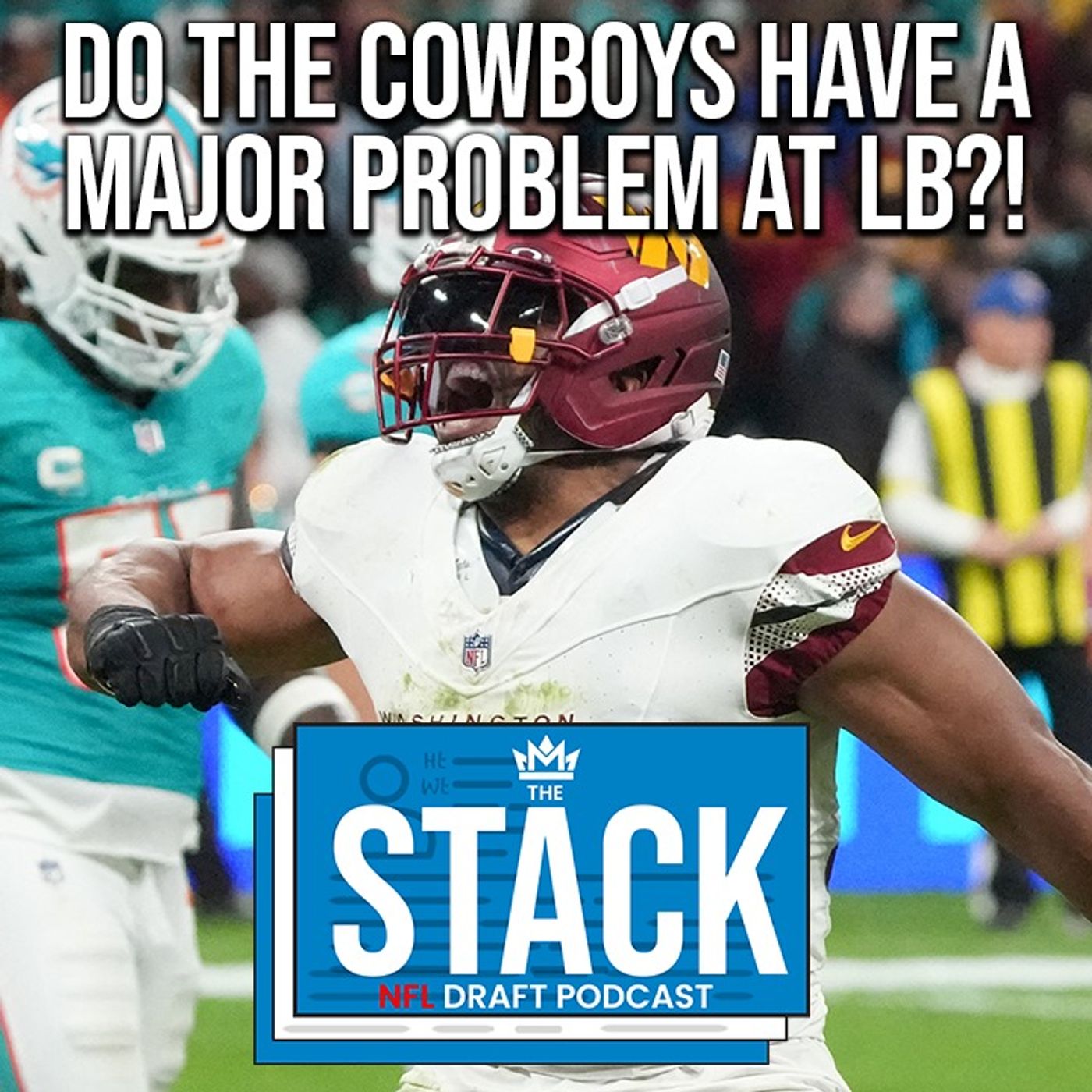 Do The Dallas Cowboys Have a MAJOR Problem at Linebacker?! + Jaishawn Barham Injured | The Stack episode artwork