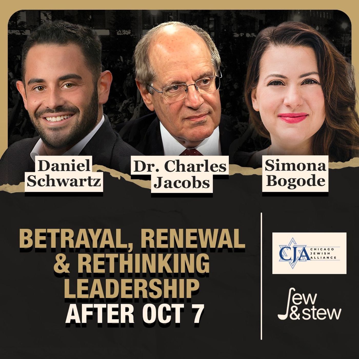 Betrayal, Renewal & Rethinking Leadership after Oct 7 w/ Dr Charles Jacobs episode artwork