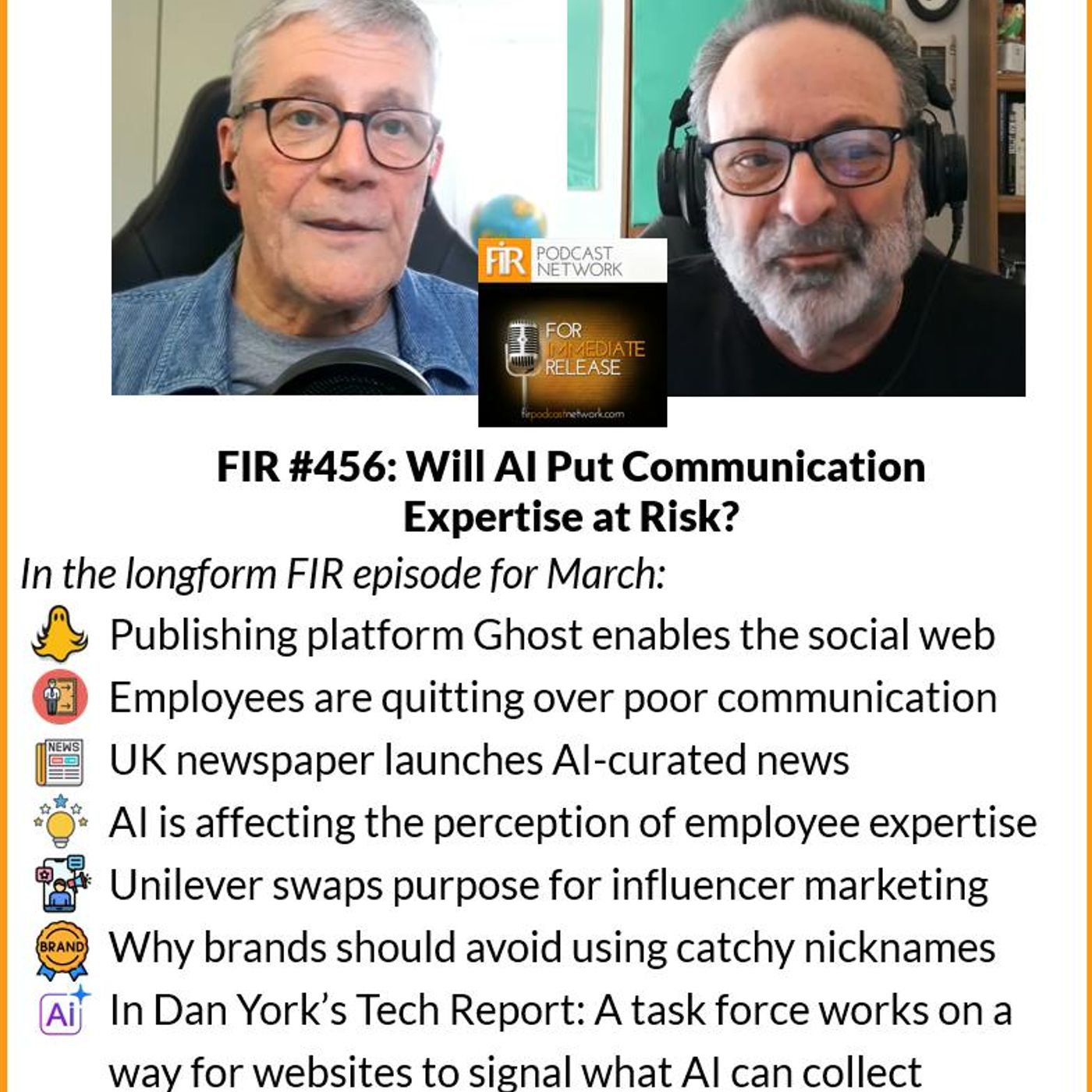FIR #456: Does AI Put Communication Expertise At Risk?
