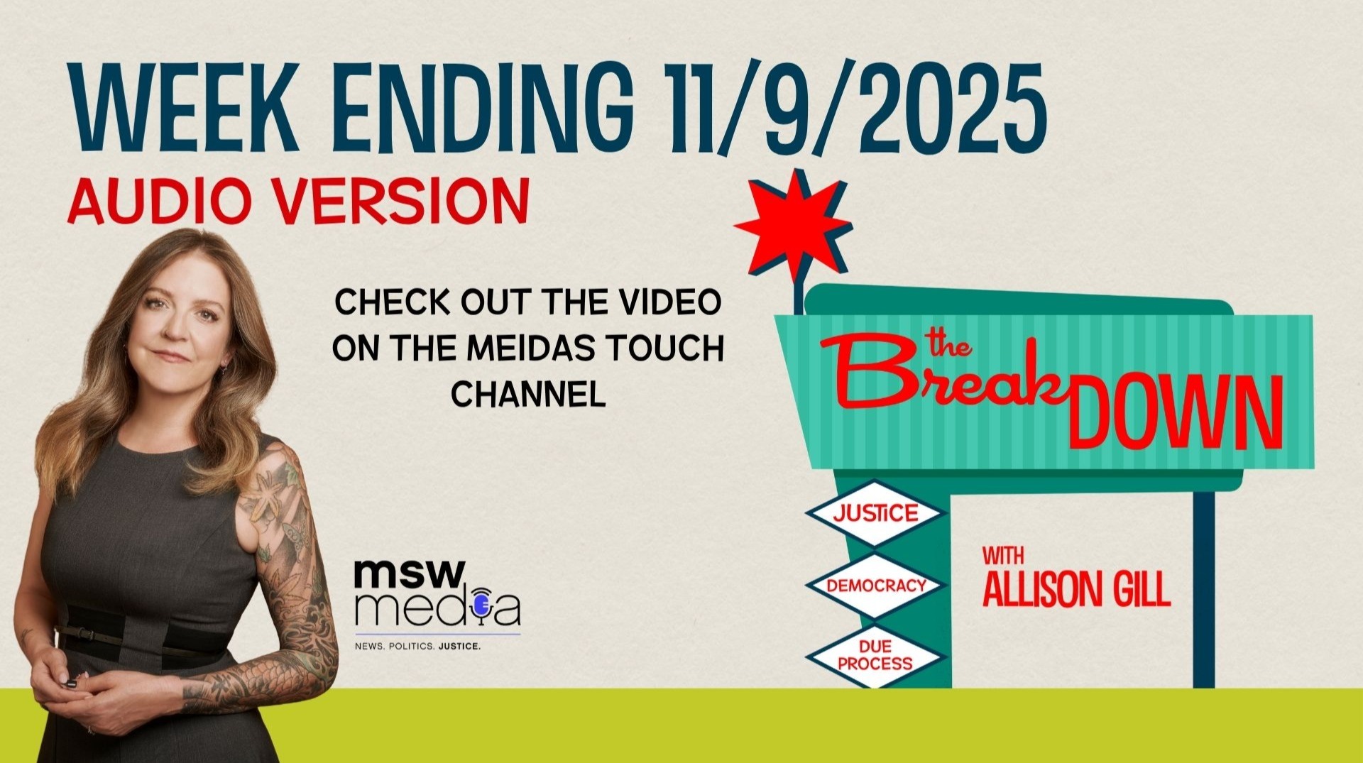 The Breakdown for the Week Ending 11/9/2025