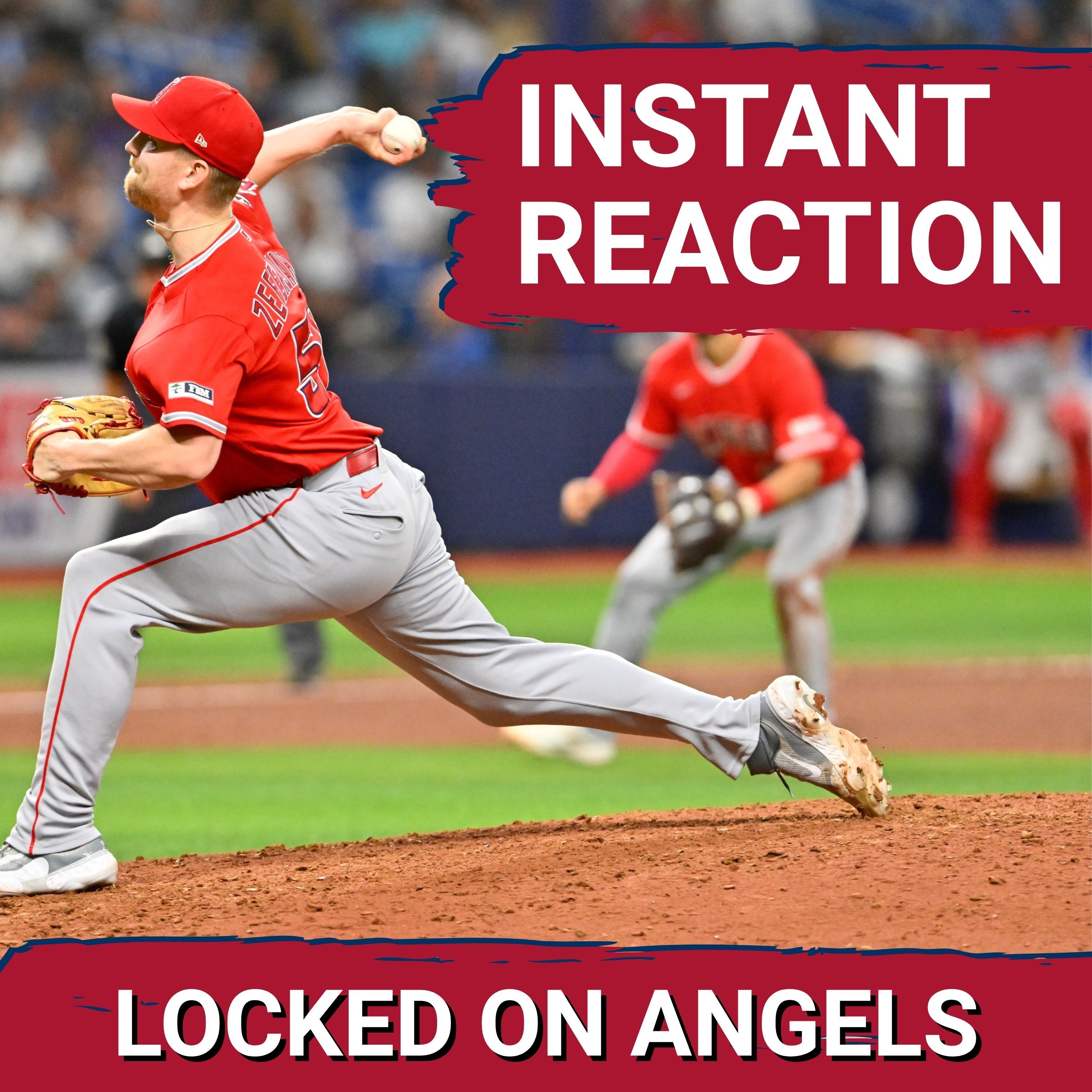 ANGELS POSTCAST: Ryan Zeferjahn AWFUL, Yandy Diaz hits 2 HRs, Halos WASTE Urena GEM in 8-5 L to Rays