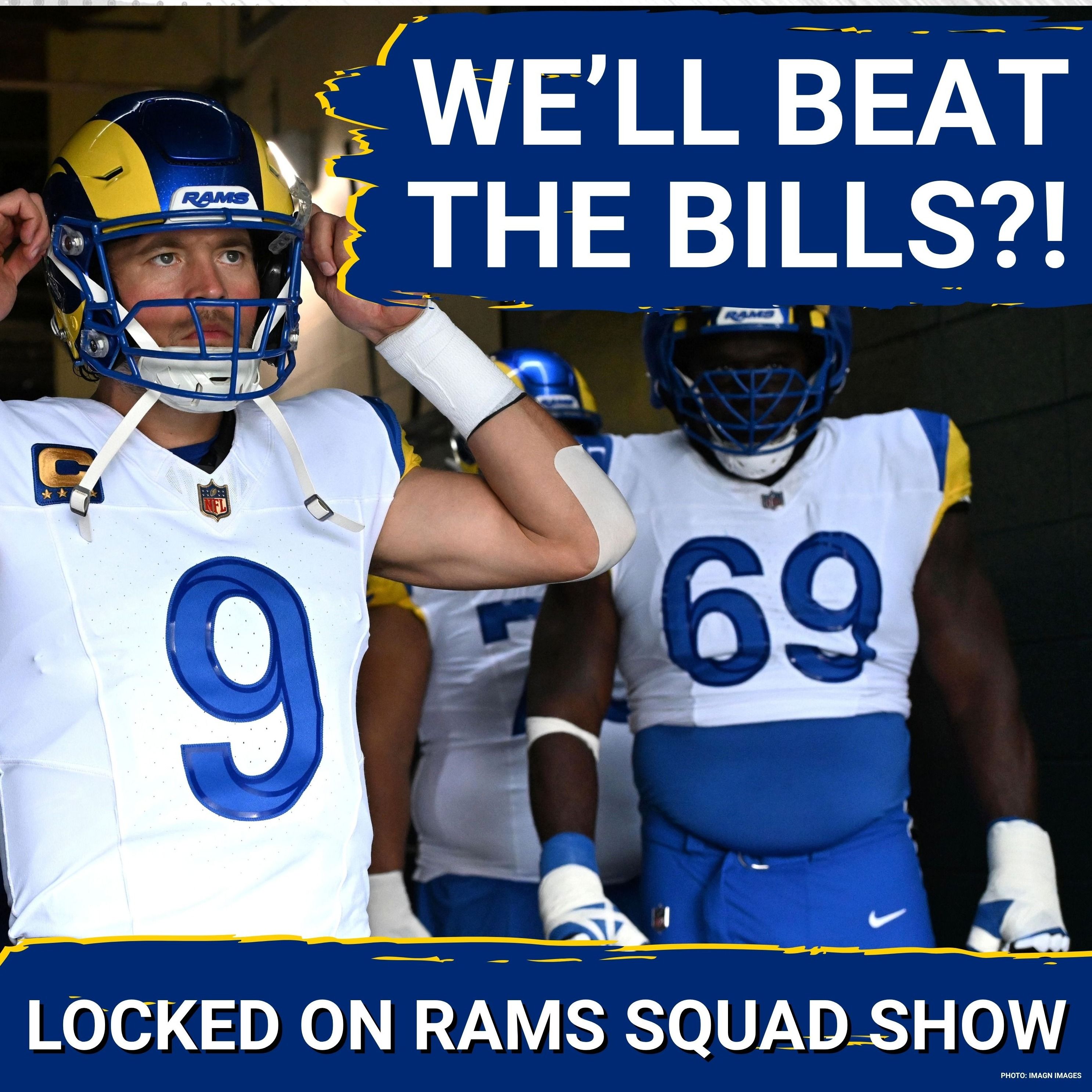 RAMS SQUAD SHOW: How Rams Will STOP Josh Allen + HUGE Advantages for Stafford's WRs vs Bills Defense
