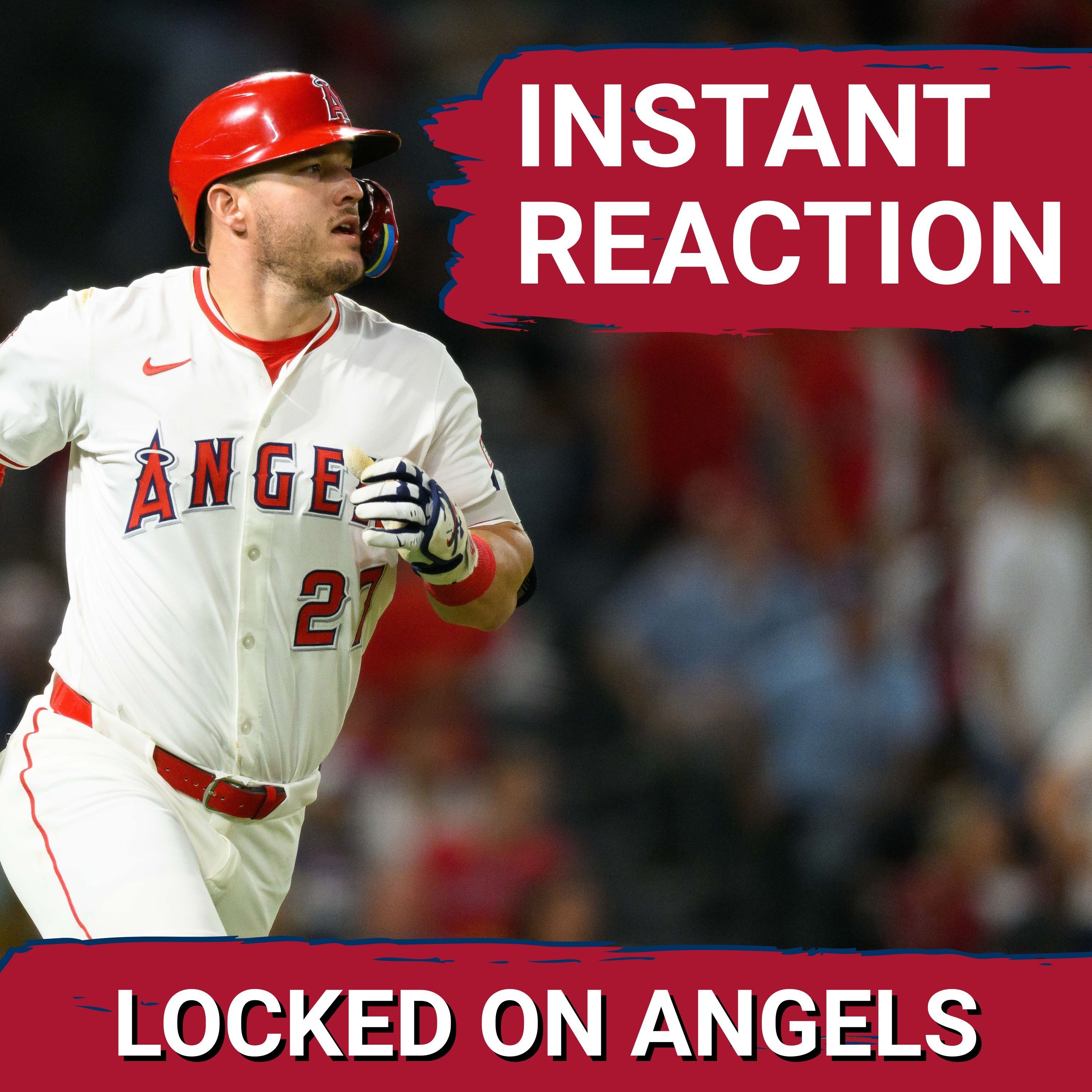ANGELS POSTCAST: Trout, Schanuel, Adell ALL HOMER IN LOSS as Halos fall 9-4 to Kansas City Royals